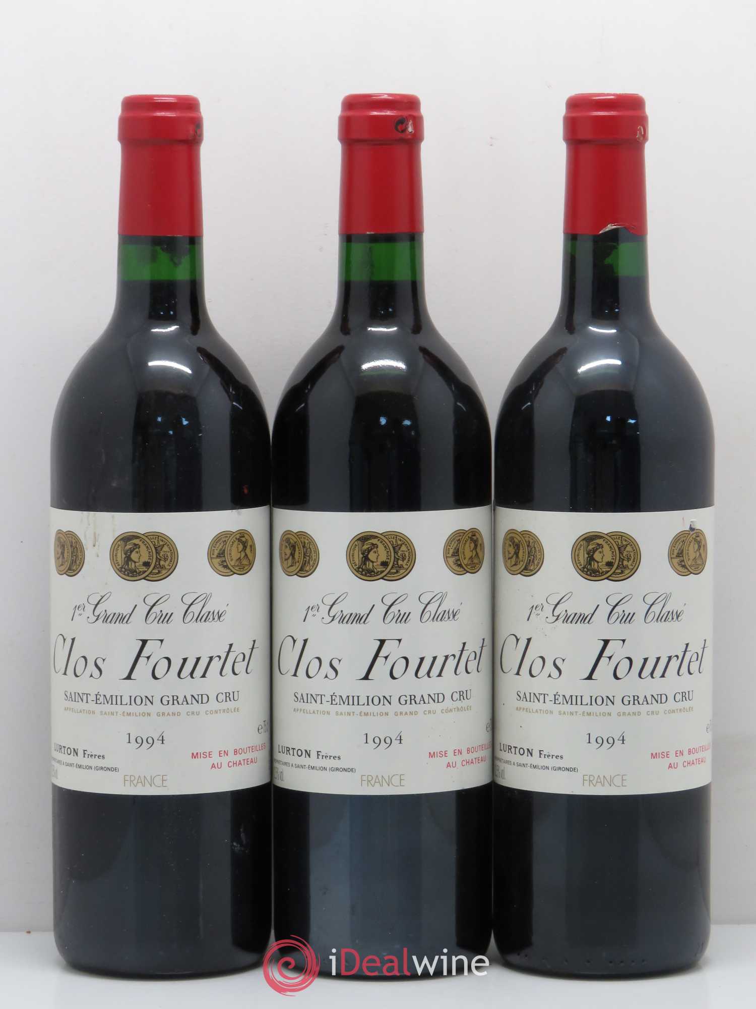 Clos Fourtet 1er Grand Cru Classé B 1994 - Lot de 6 bouteilles - 2