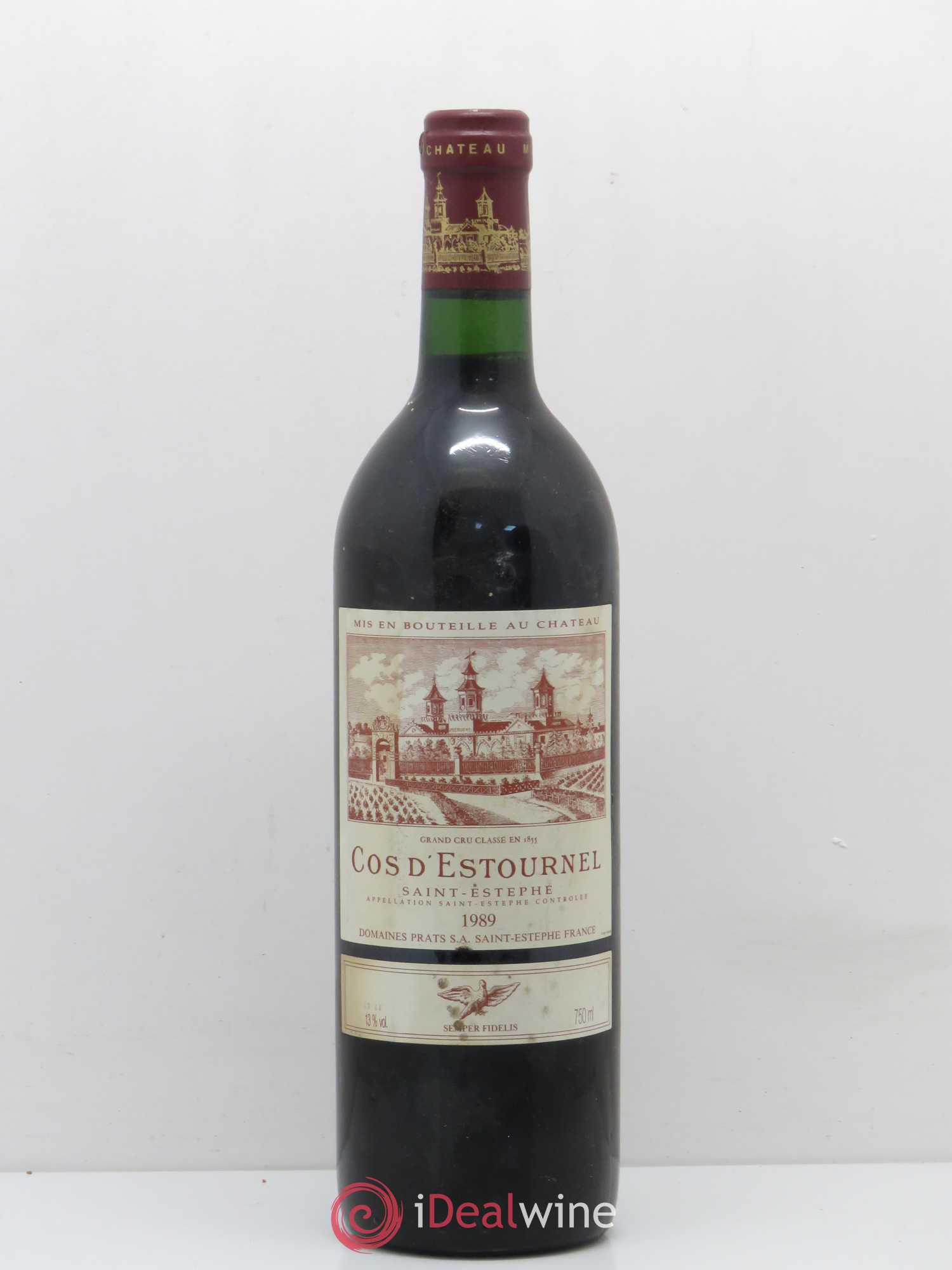 Cos d'Estournel 2ème Grand Cru Classé 1988 - Lot de 1 bouteille - 0