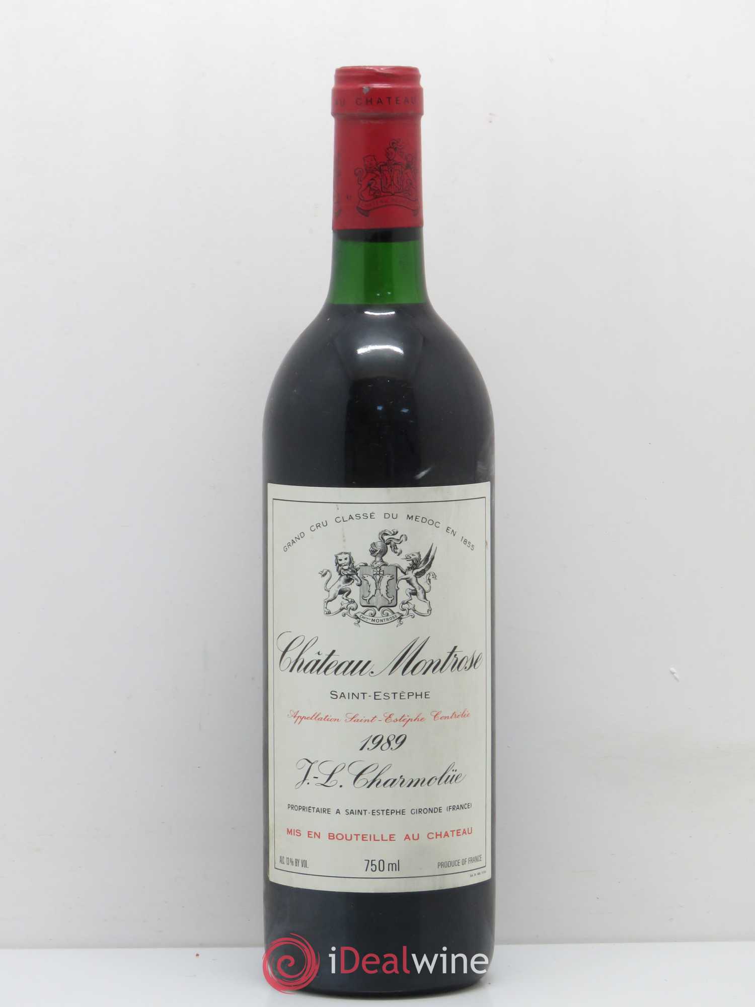 Château Montrose 2ème Grand Cru Classé 1989 - Lot de 1 bouteille - 0