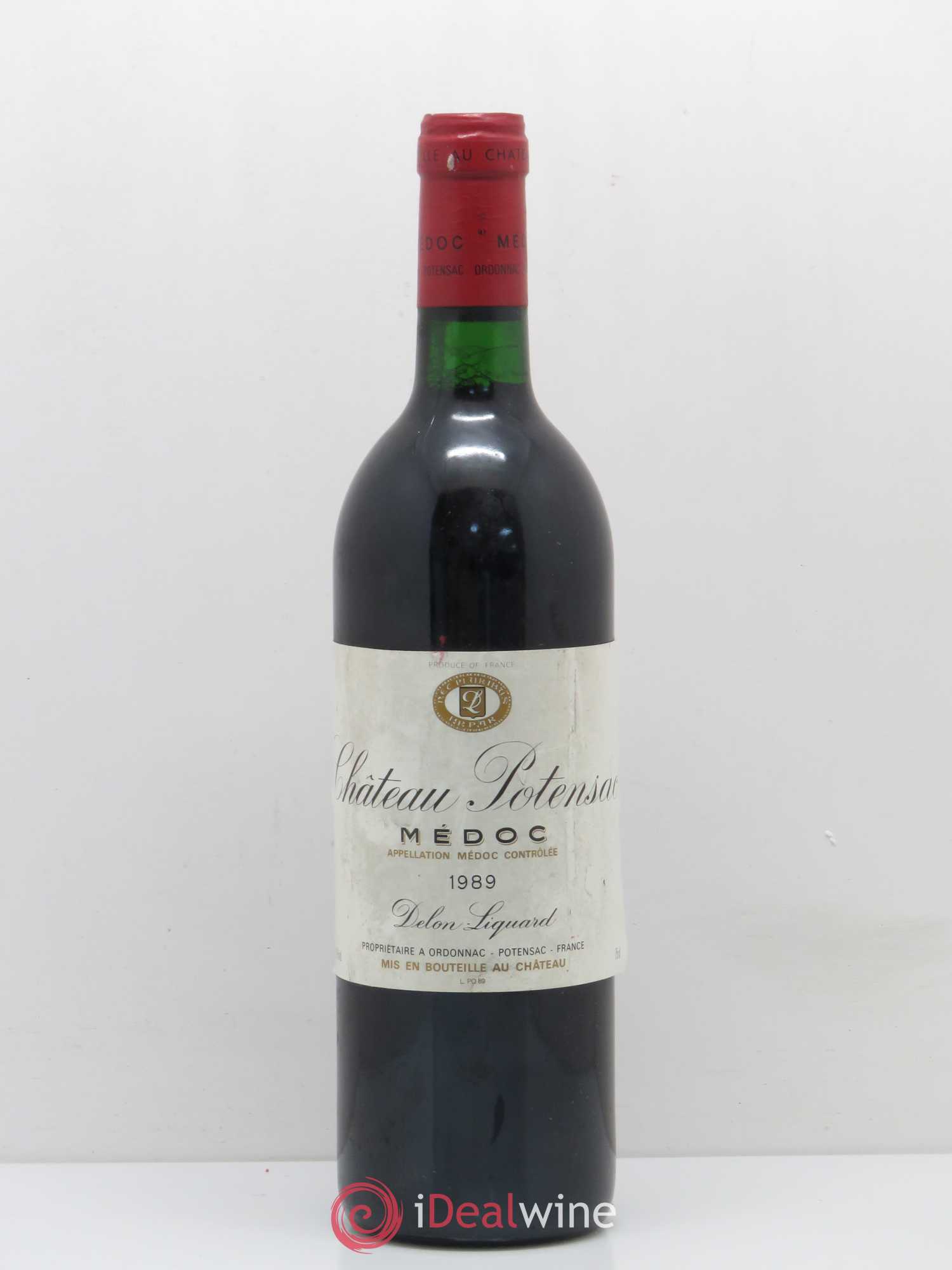 Château Potensac 1989 - Lot de 1 bouteille - 0