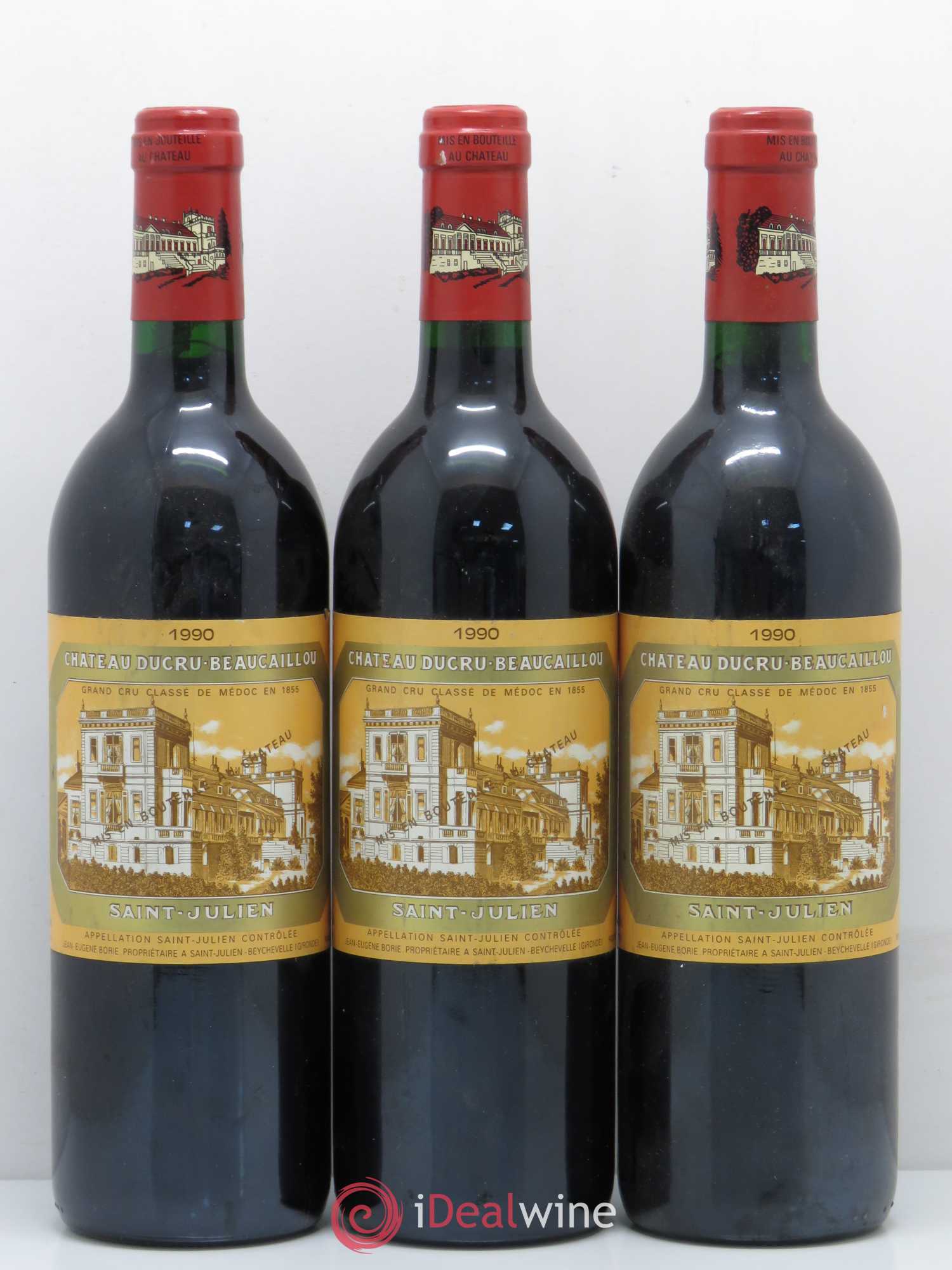 Château Ducru Beaucaillou 2ème Grand Cru Classé 1990 - Lot de 6 bouteilles - 1