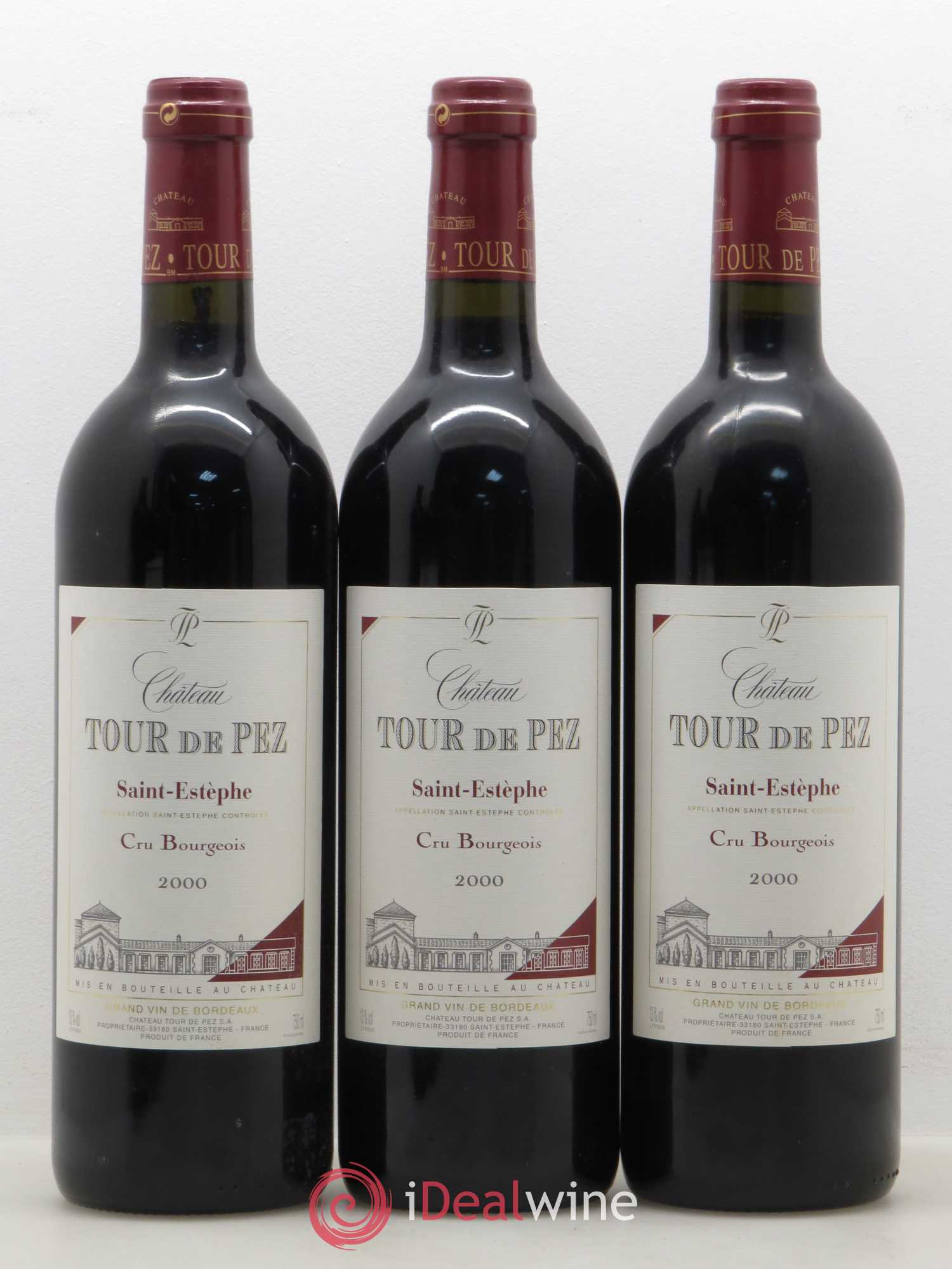Château Tour de Pez Cru Bourgeois 2000 - Lot de 6 bouteilles - 2