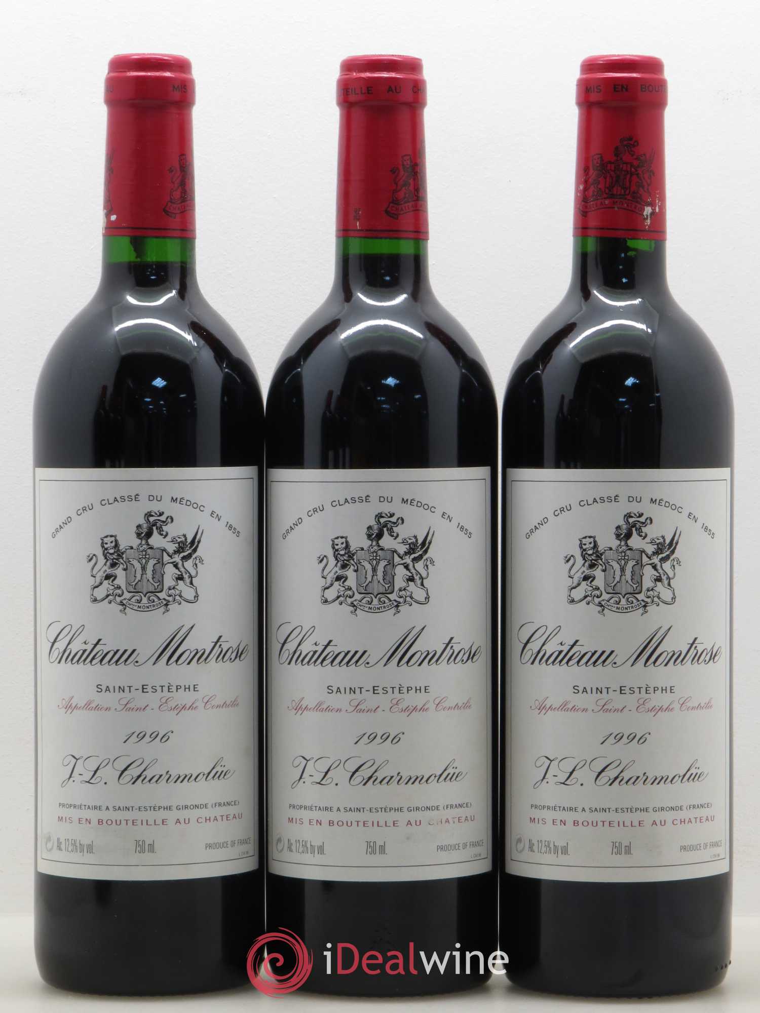Château Montrose 2ème Grand Cru Classé 1996 - Lot de 6 bouteilles - 2