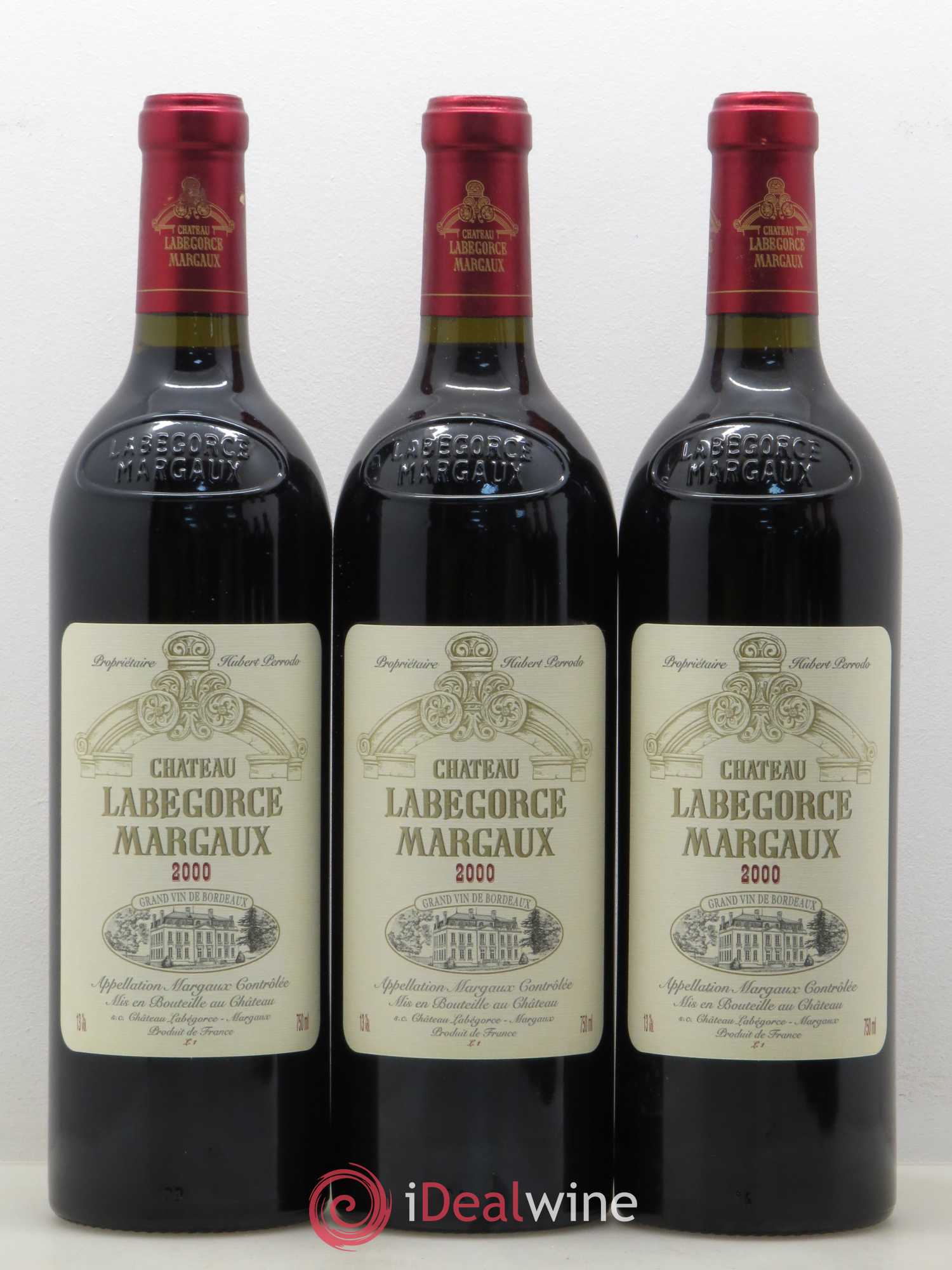 Château Labegorce Cru Bourgeois 2000 - Lot de 6 bouteilles - 1