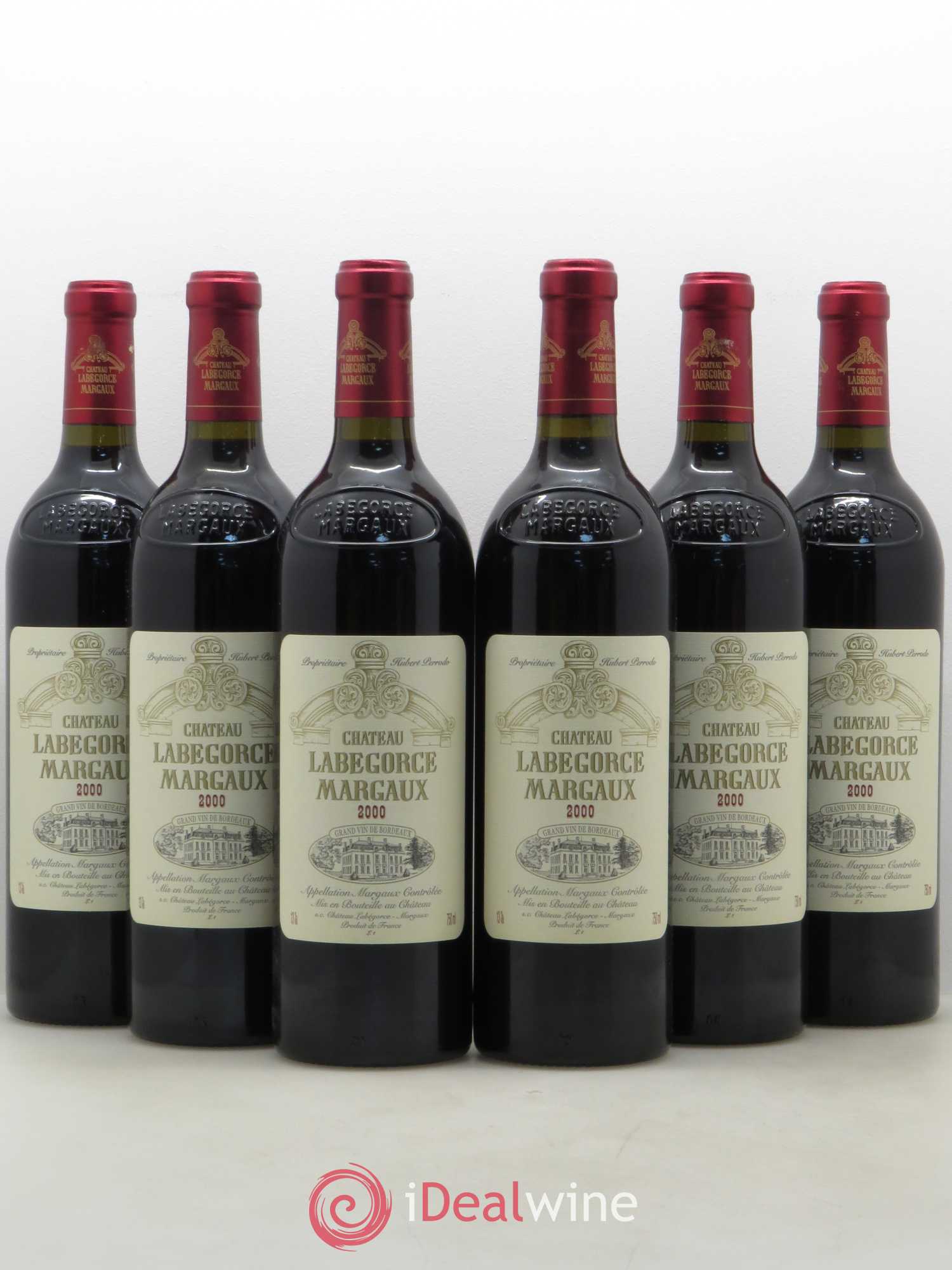 Château Labegorce Cru Bourgeois 2000 - Lot de 6 bouteilles - 0