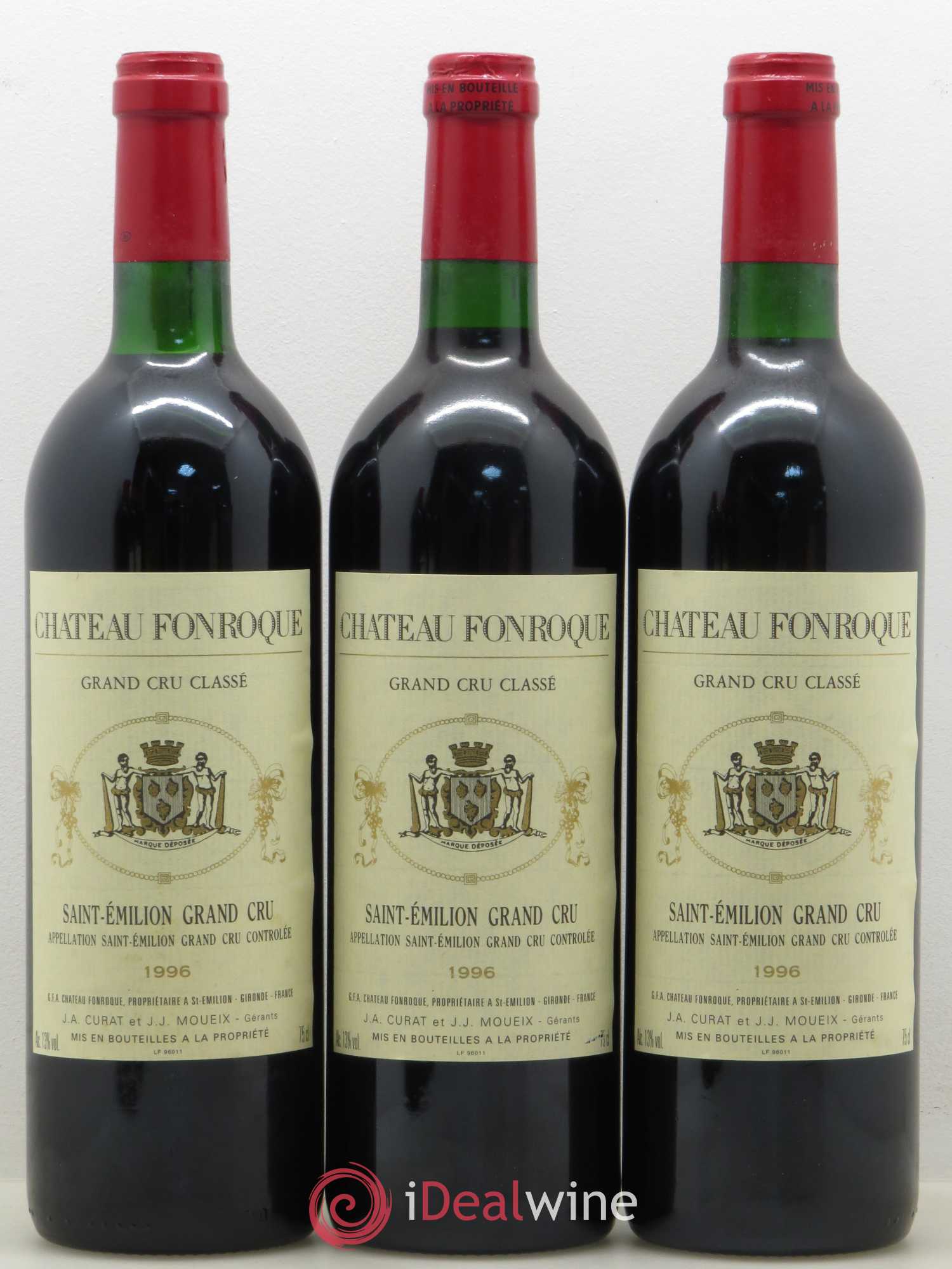 Château Fonroque Grand Cru Classé 1996 - Lot de 6 bouteilles - 2