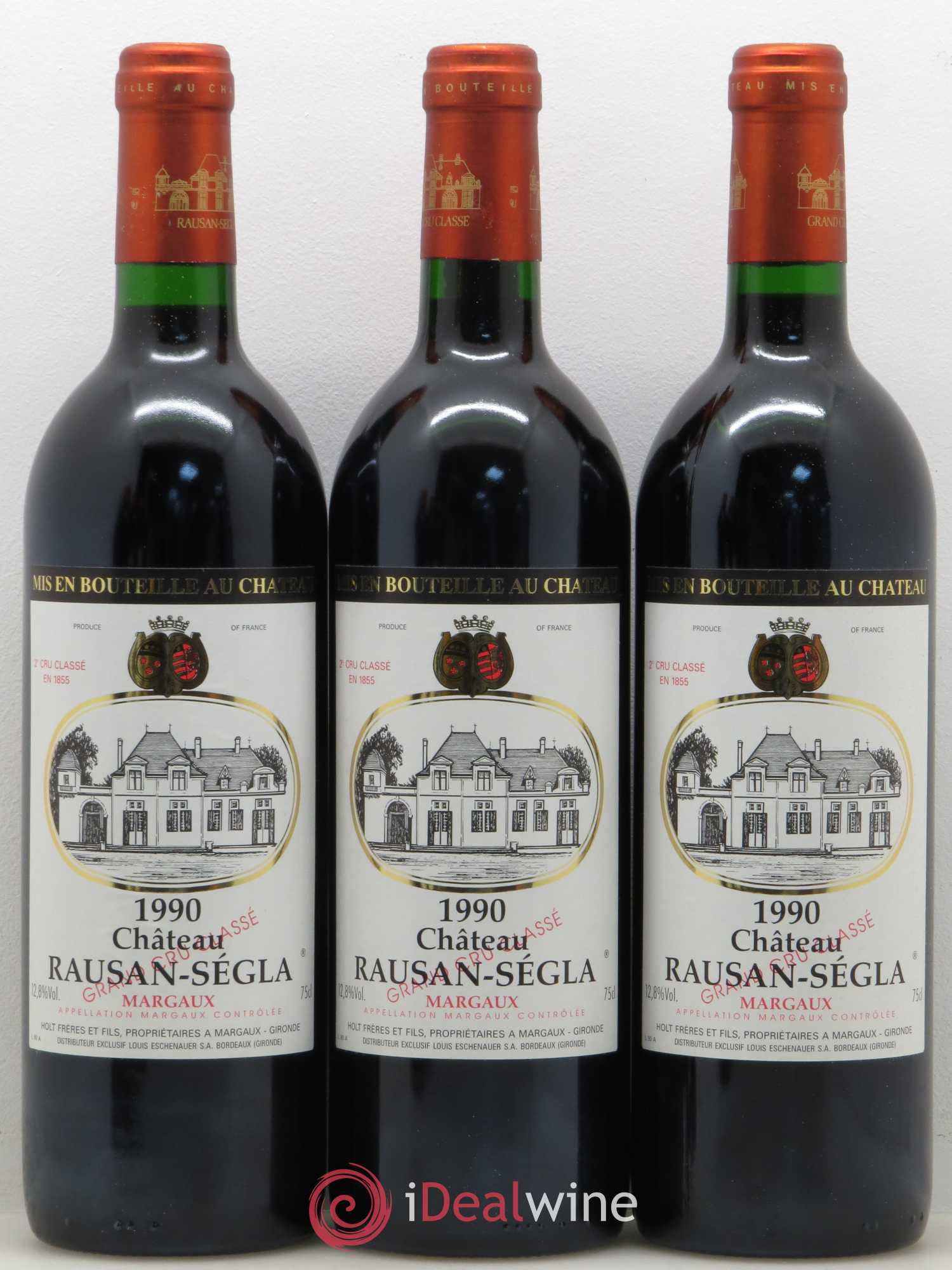 Château Rauzan Ségla Grand Cru Classé 1990 - Lot de 6 bouteilles - 2