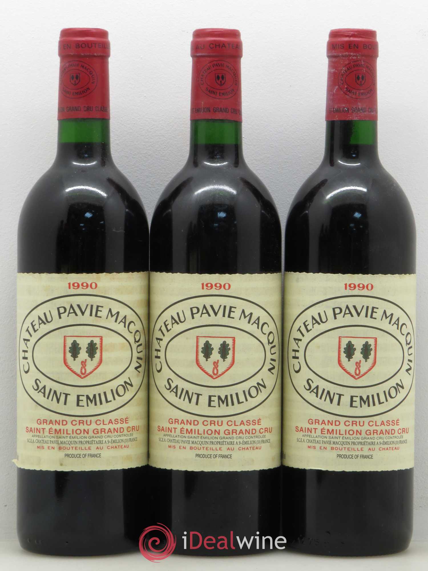 Château Pavie Macquin 1er Grand Cru Classé B 1990 - Lot de 6 bouteilles - 2