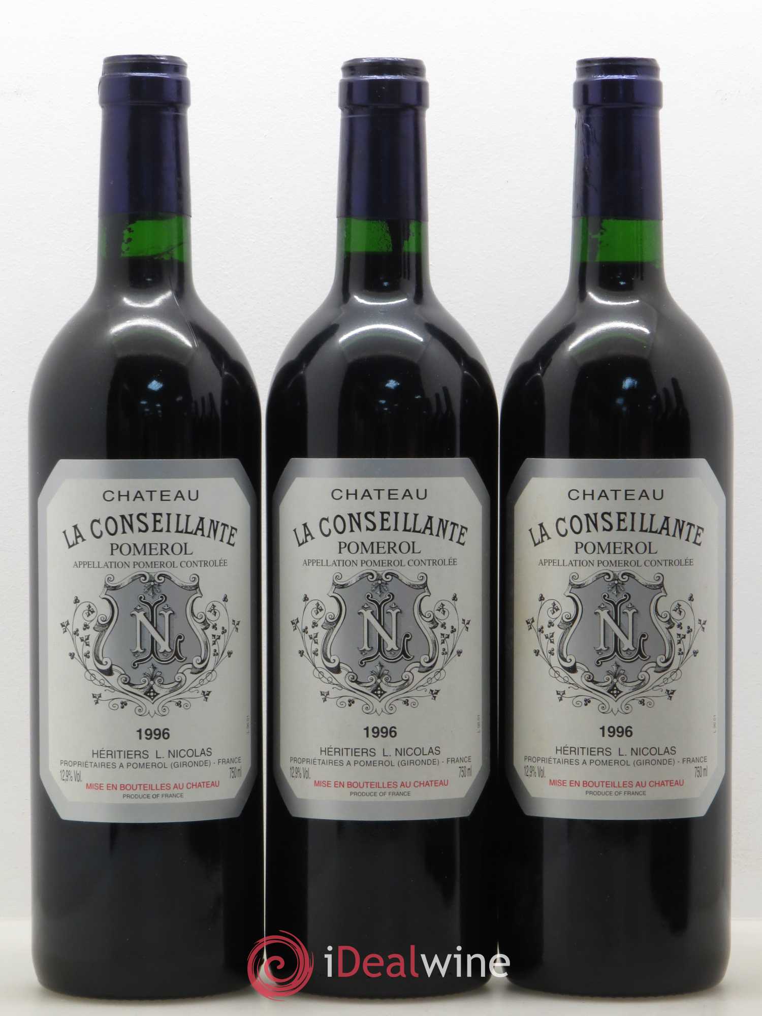 Château la Conseillante 1996 - Lot de 6 bouteilles - 1