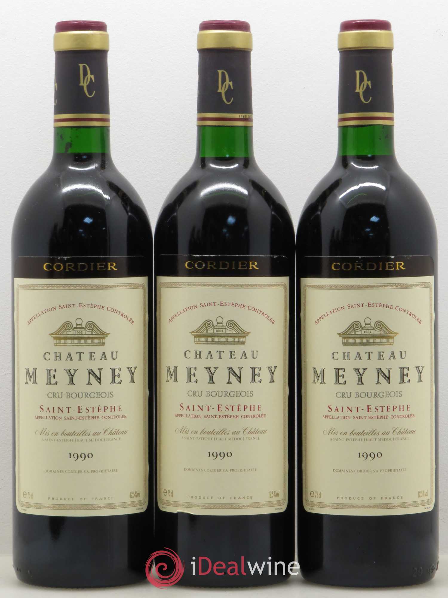 Château Meyney 1990 - Lot de 6 bouteilles - 2