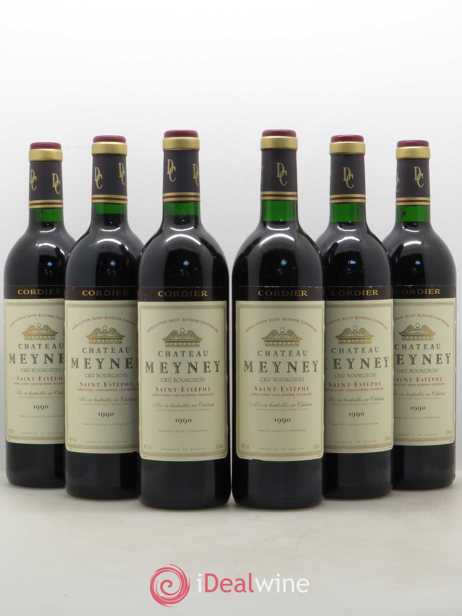 Château Meyney 1990 - Lot de 6 bouteilles - 0