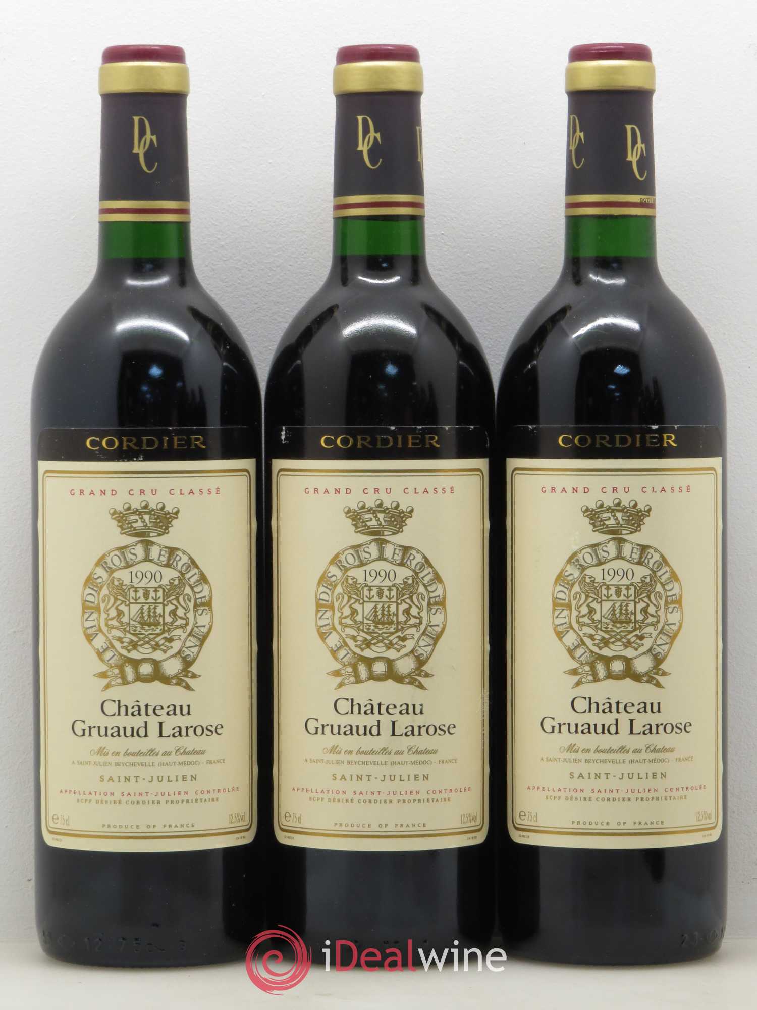 Château Gruaud Larose 2ème Grand Cru Classé 1990 - Lot de 6 bouteilles - 1