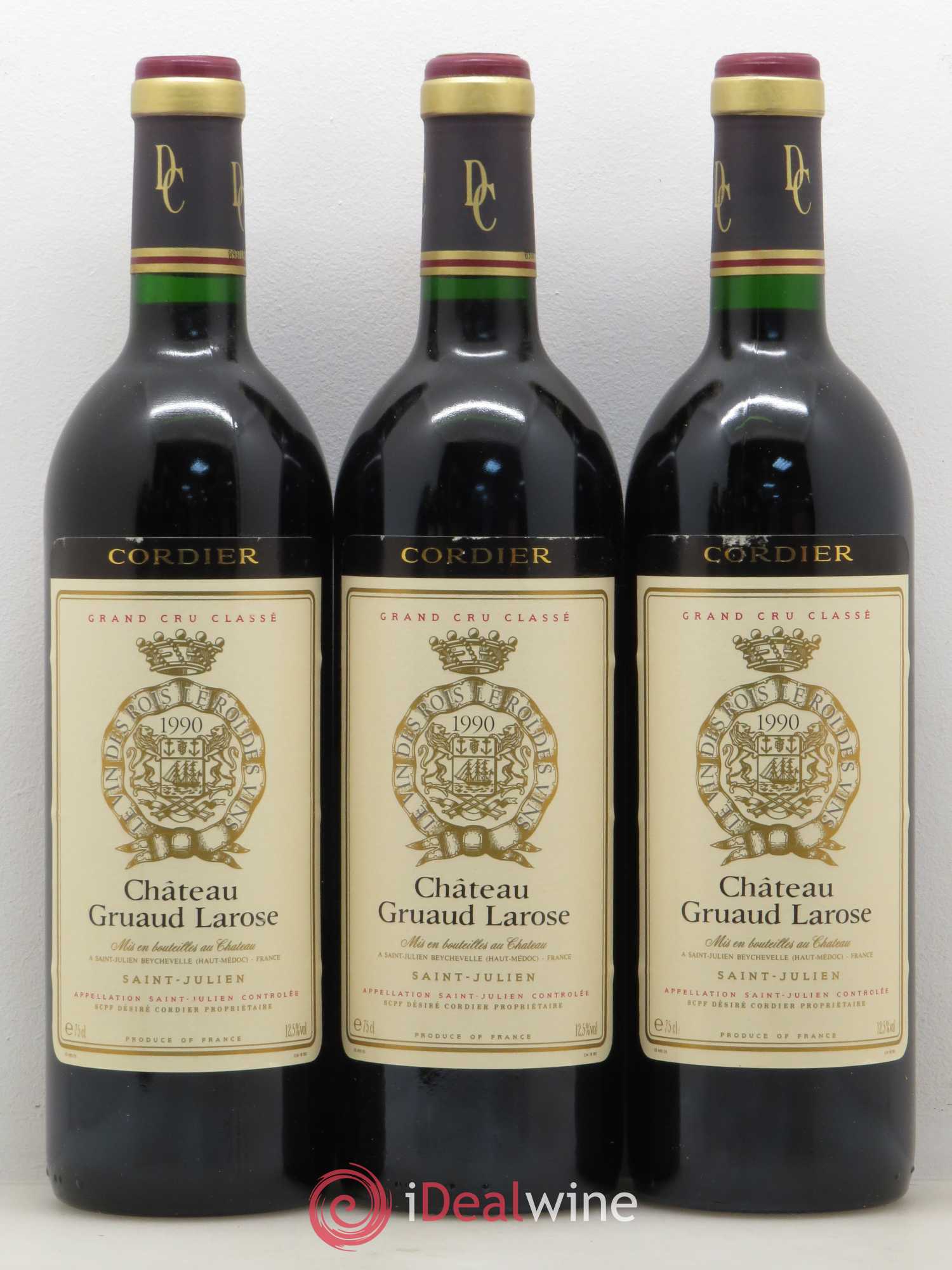 Château Gruaud Larose 2ème Grand Cru Classé 1990 - Lot de 6 bouteilles - 2