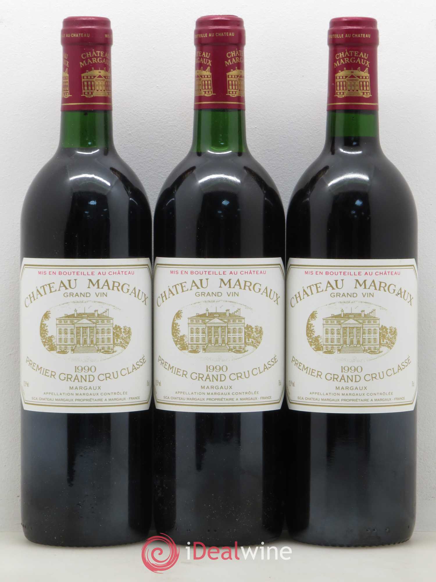 Château Margaux 1er Grand Cru Classé 1990 - Lot de 6 bouteilles - 2