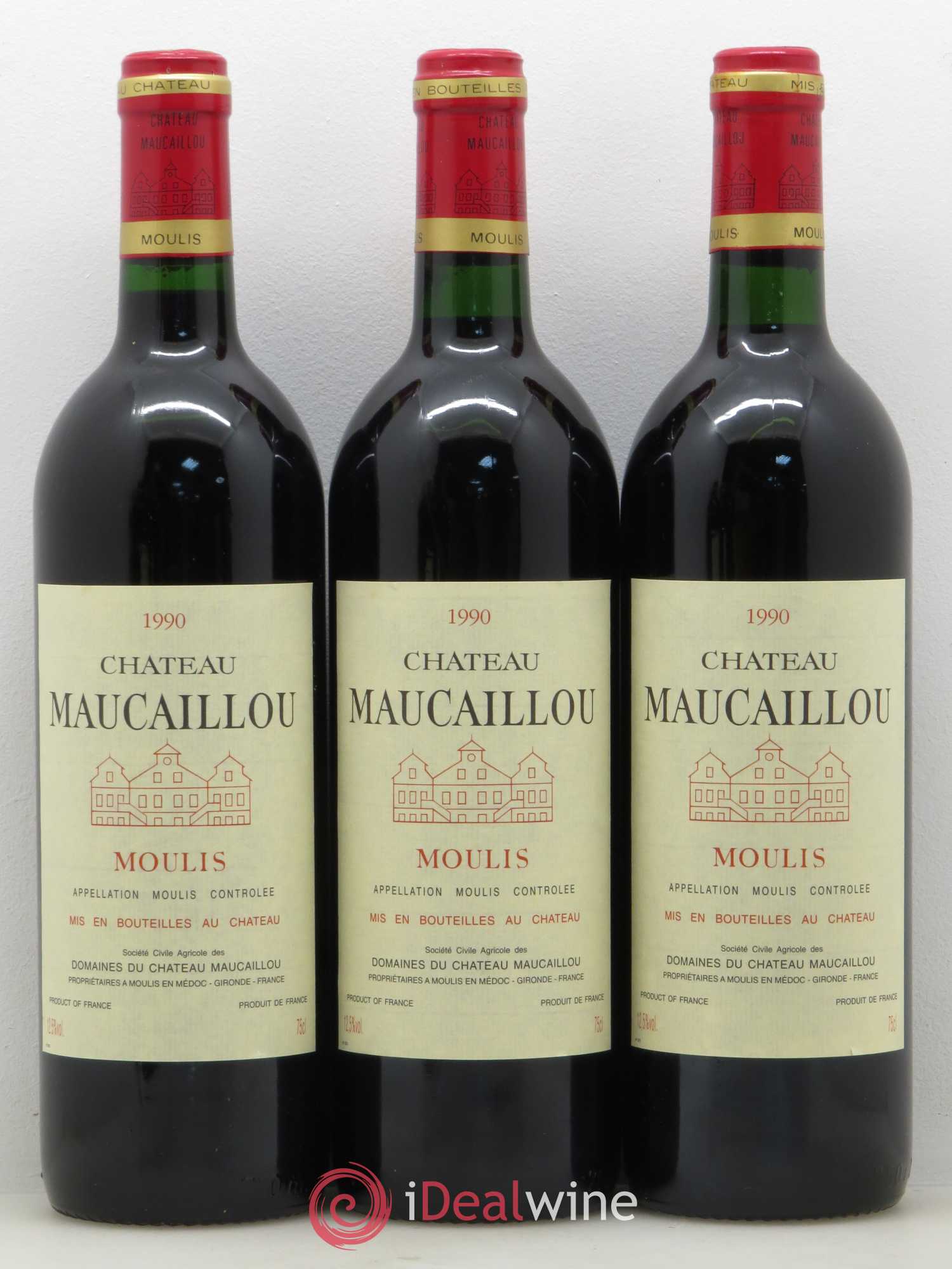 Château Maucaillou 1990 - Lot de 6 bouteilles - 2
