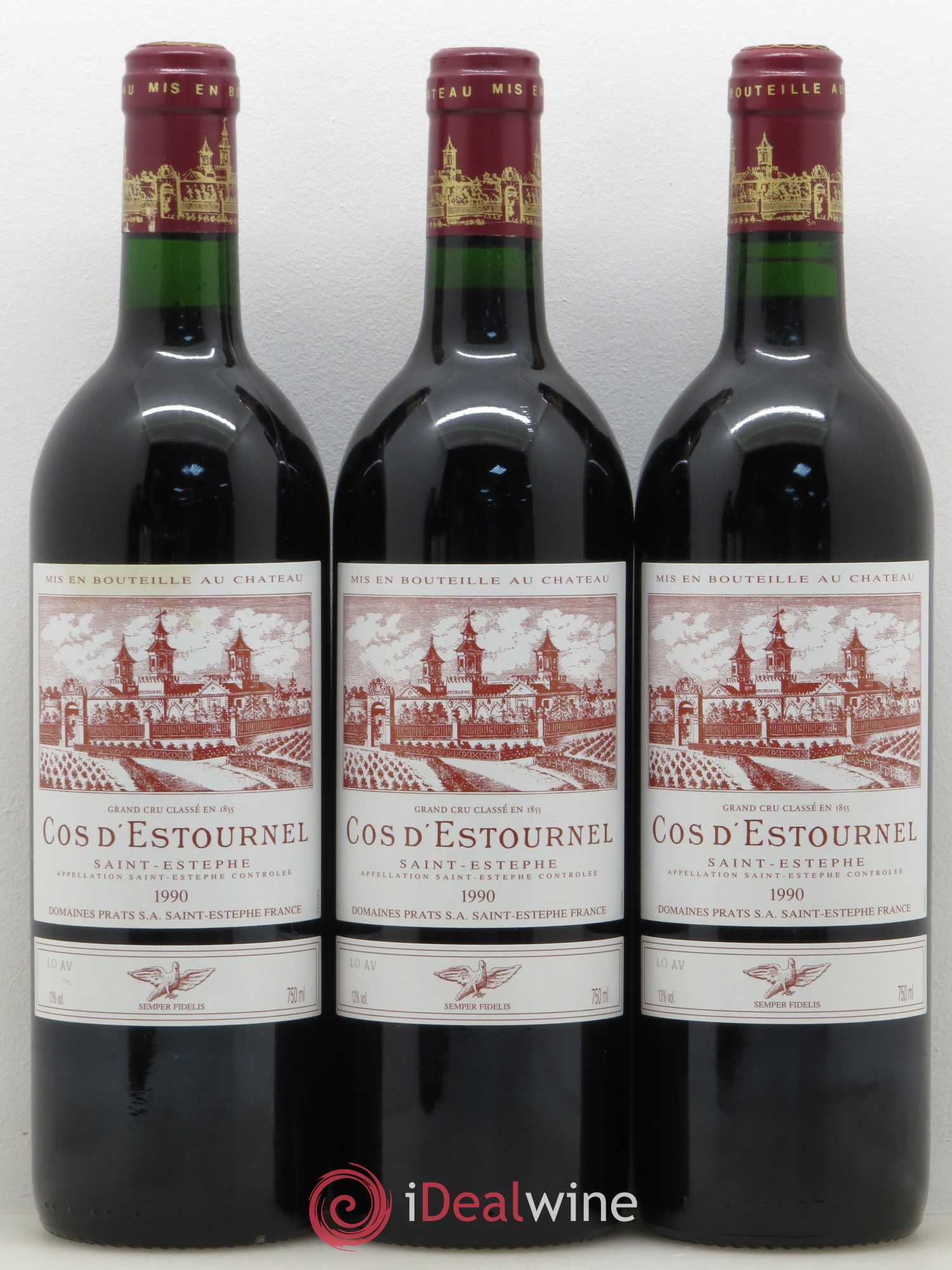 Cos d'Estournel 2ème Grand Cru Classé 1990 - Lot de 6 bouteilles - 2
