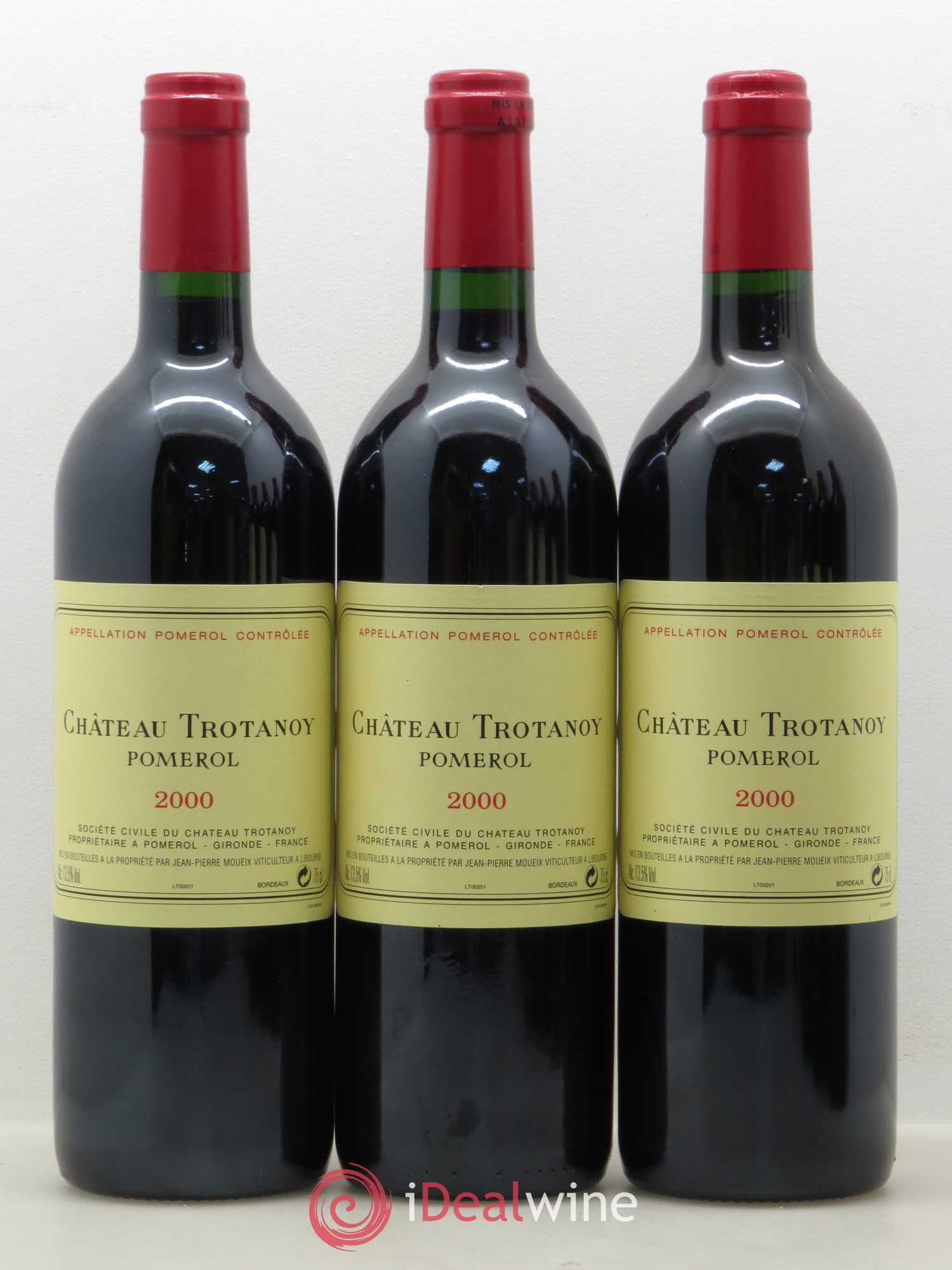 Château Trotanoy 2000 - Lot de 6 bouteilles - 1