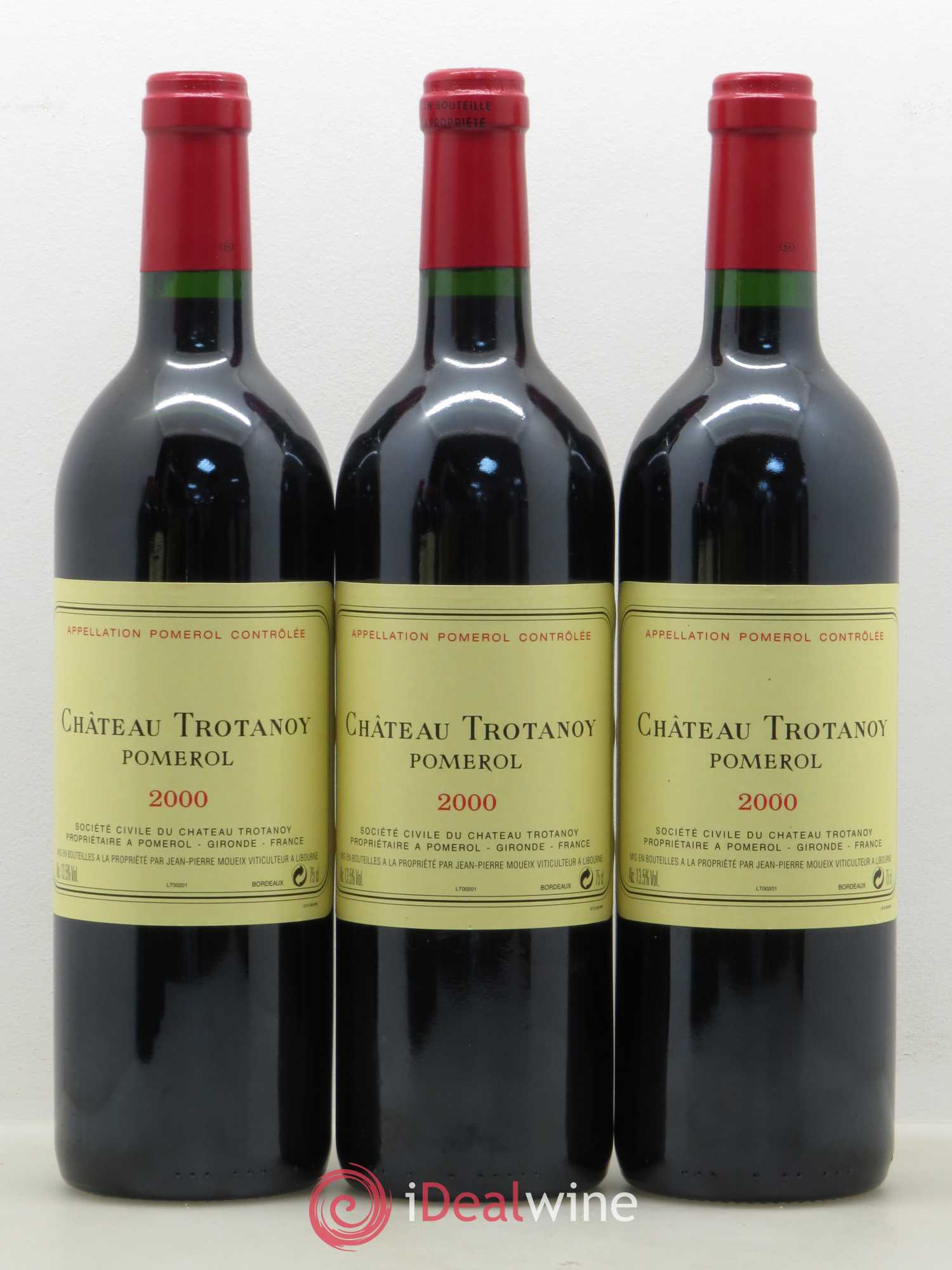 Château Trotanoy 2000 - Lot de 6 bouteilles - 2