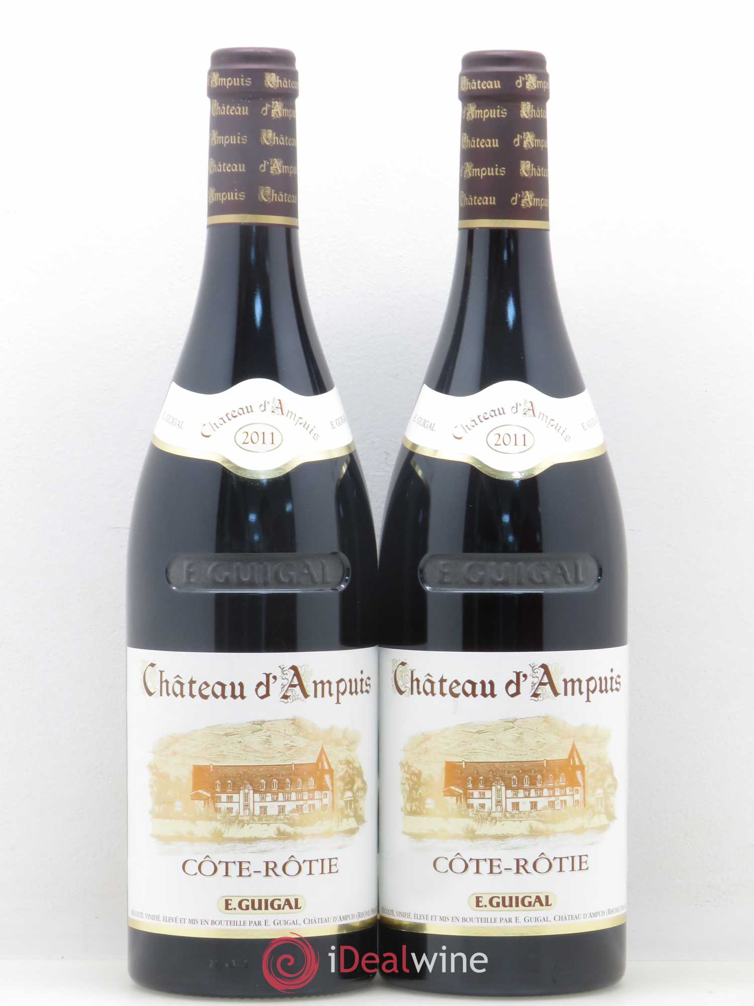 Côte-Rôtie Château d'Ampuis Guigal 2011 - Lot de 2 bouteilles - 0