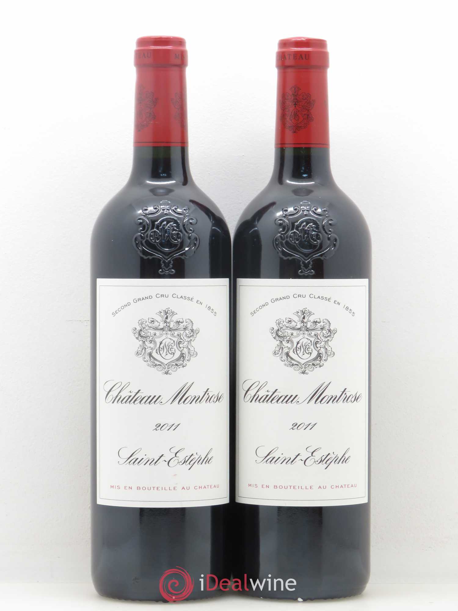 Château Montrose 2ème Grand Cru Classé 2011 - Lot de 2 bouteilles - 0