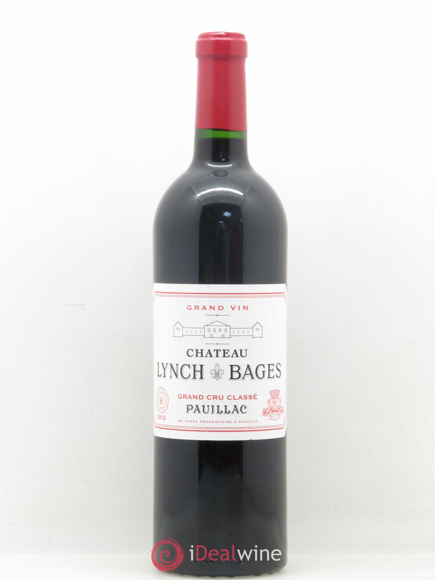 Château Lynch Bages 5ème Grand Cru Classé 2012 - Lot de 1 bouteille - 0