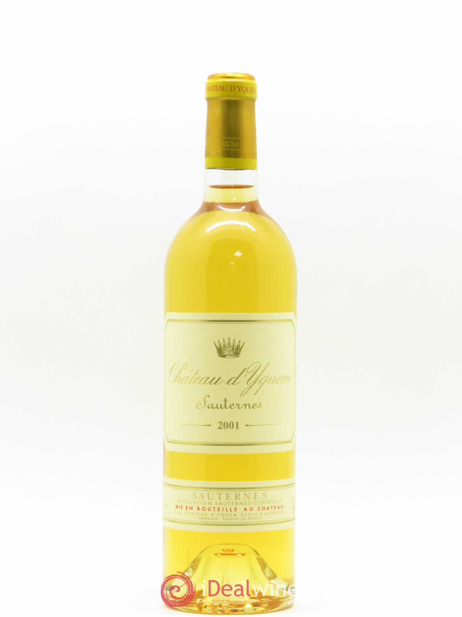 Château d' Yquem 1er Cru Classé Supérieur 2001 - Lotto di 1 bottiglia - 0
