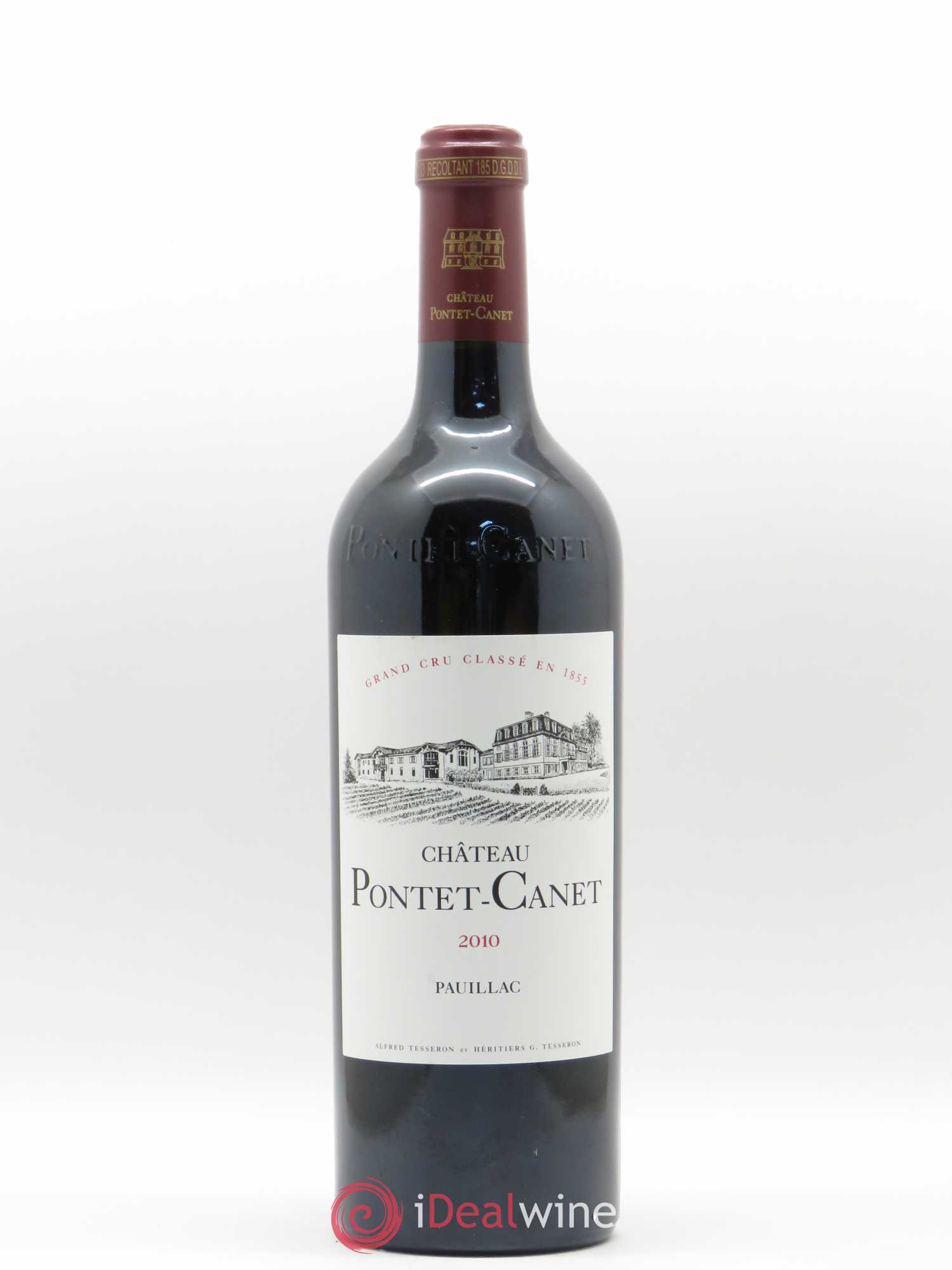 Château Pontet Canet 5ème Grand Cru Classé 2010 - Lot de 1 bouteille - 0