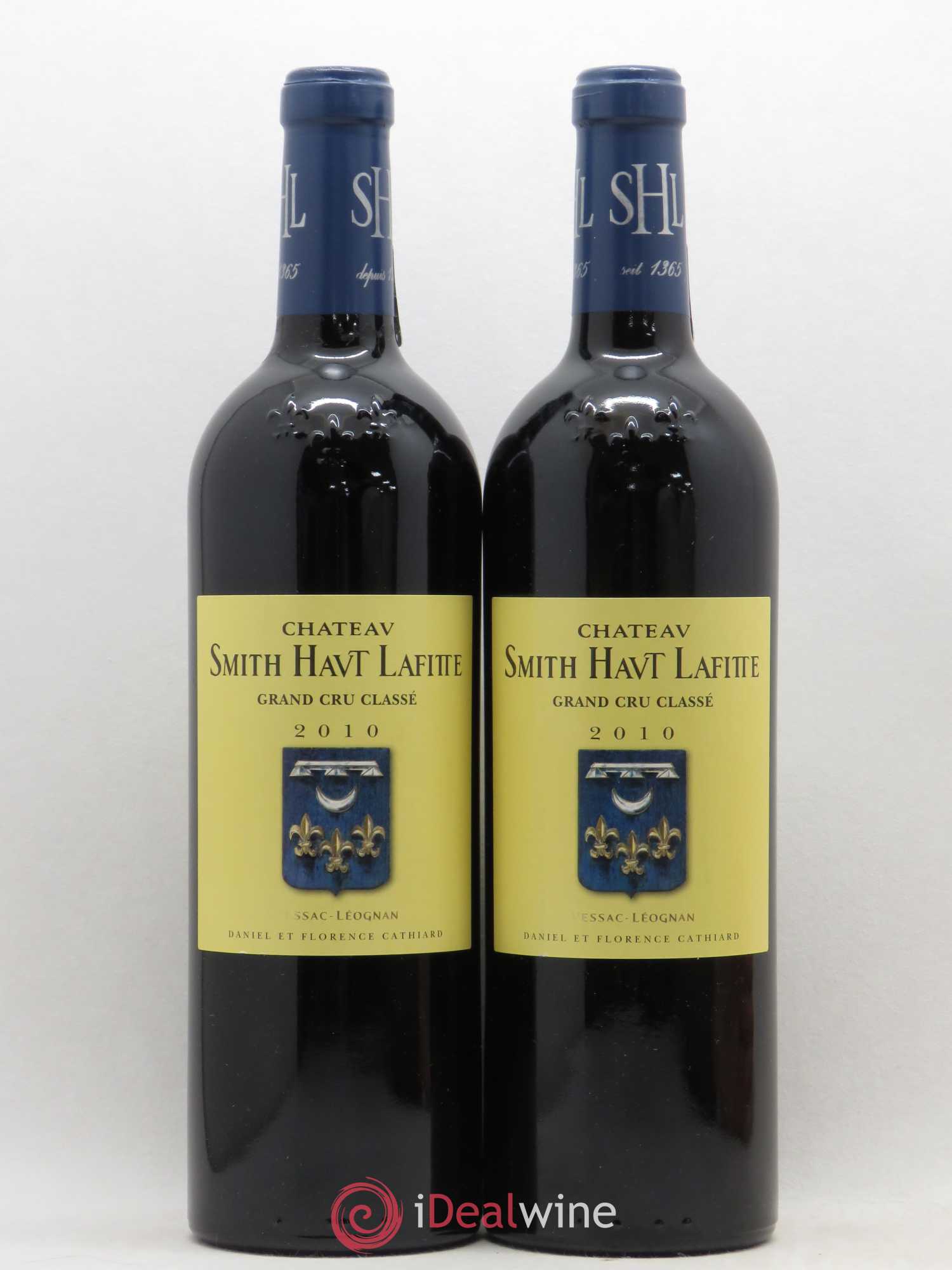 Château Smith Haut Lafitte Cru Classé de Graves 2010 - Lot de 2 bouteilles - 0