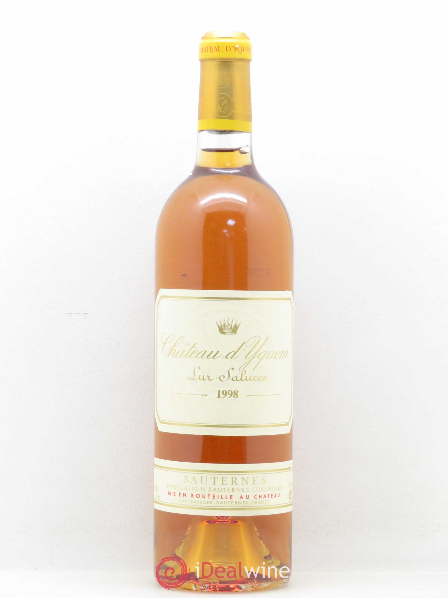 Château d' Yquem 1er Cru Classé Supérieur 1998 - Lotto di 1 bottiglia - 0