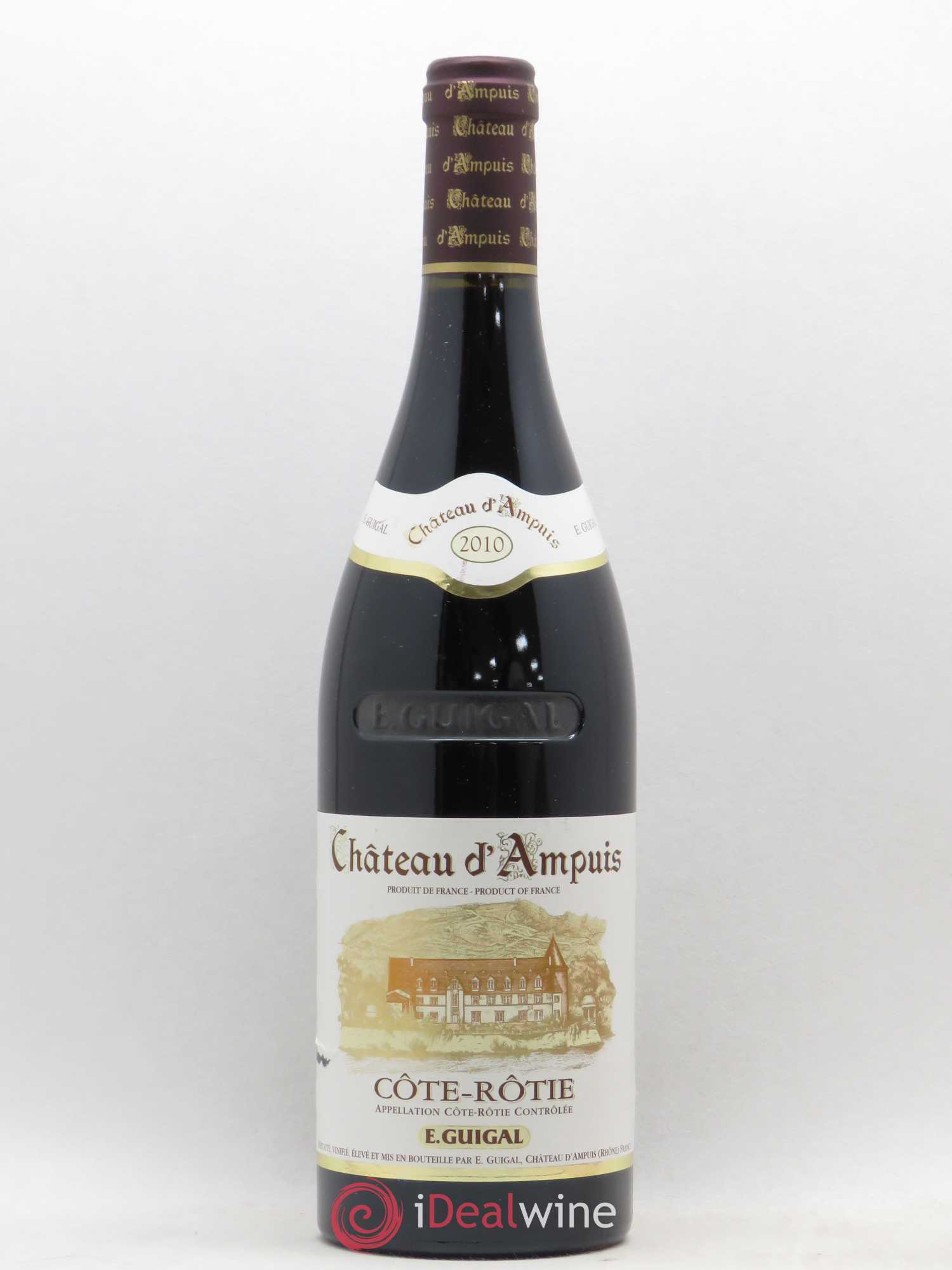 Côte-Rôtie Château d'Ampuis Guigal 2010 - Lot de 1 bouteille - 0