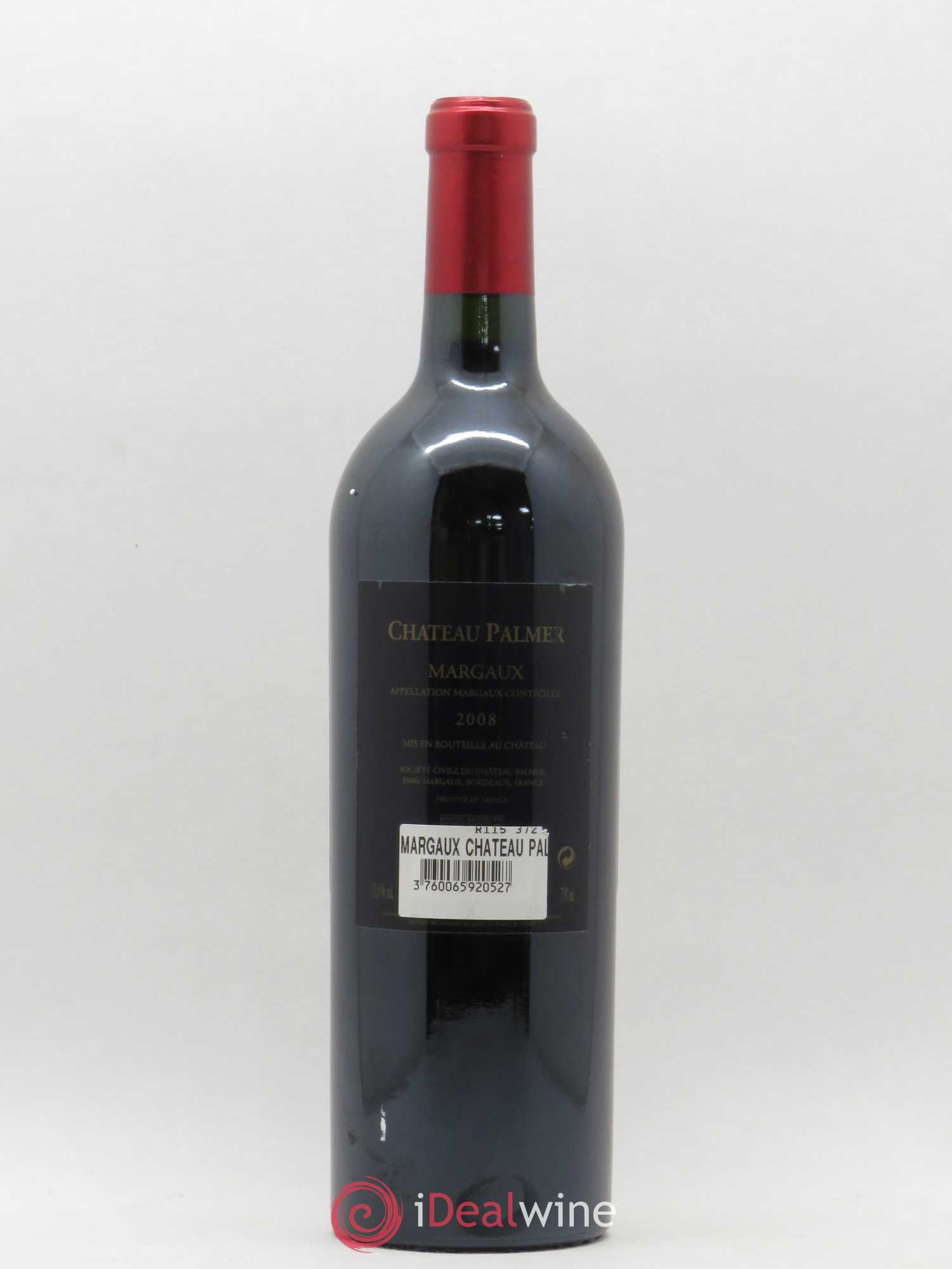 Château Palmer 3ème Grand Cru Classé 2008 - Lot de 1 bouteille - 1