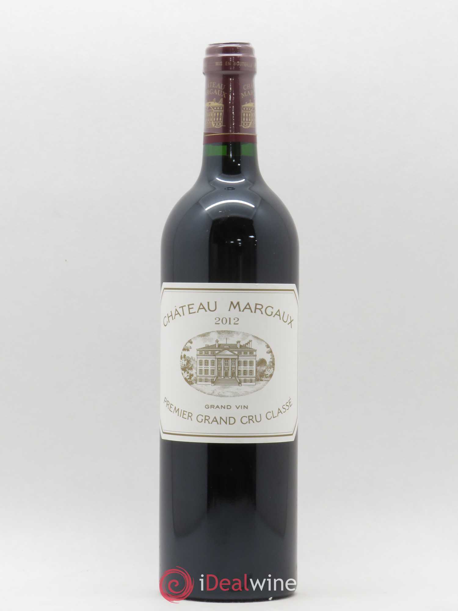 Château Margaux 1er Grand Cru Classé 2012 - Lot de 1 bouteille - 0