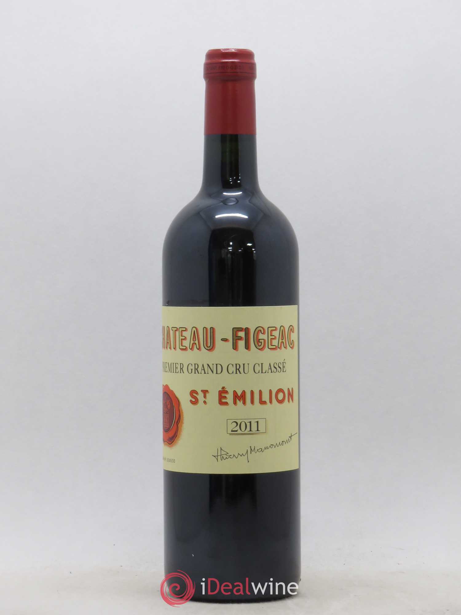 Château Figeac 1er Grand Cru Classé A 2011 - Lot de 1 bouteille - 0