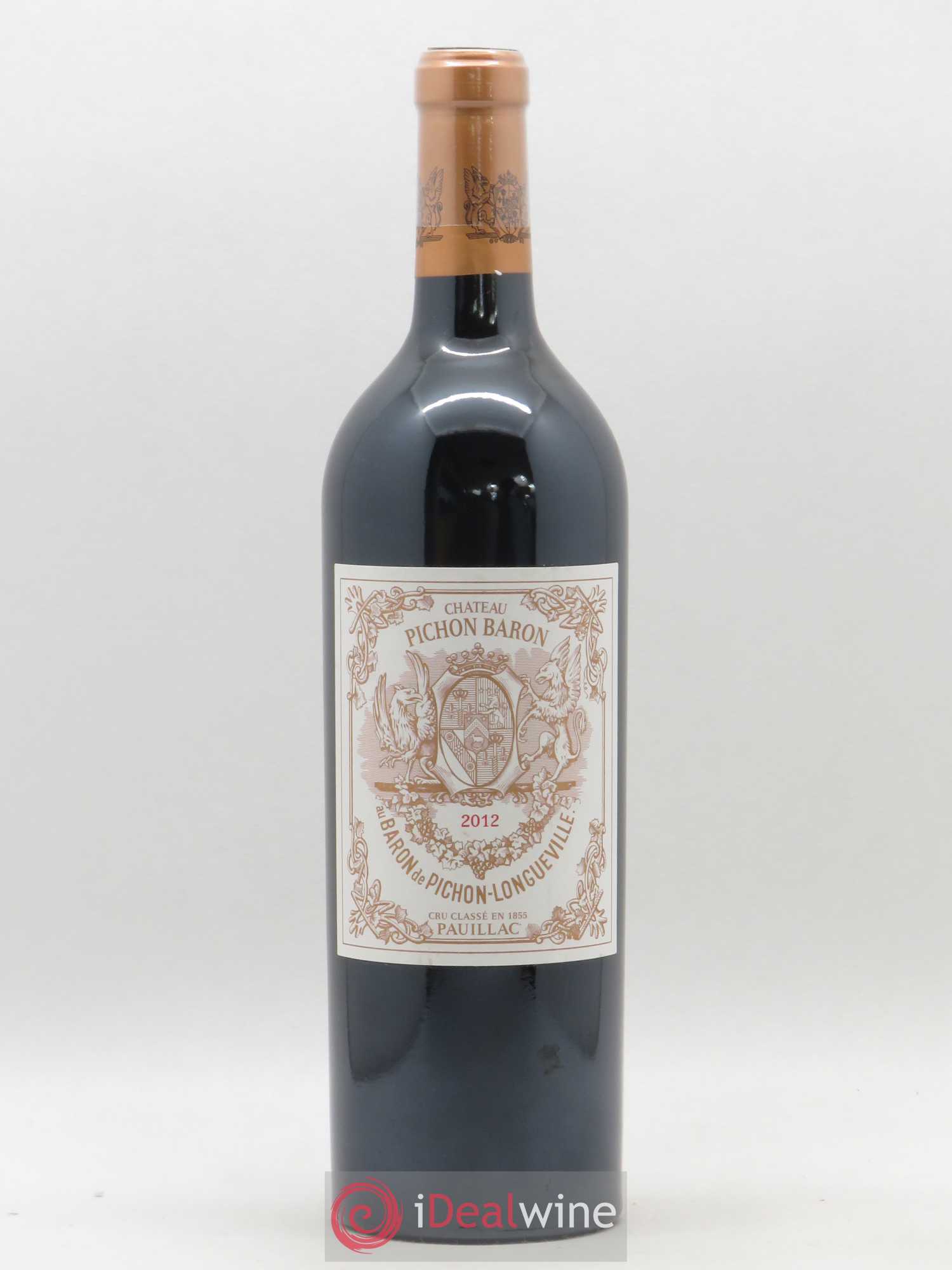 Pichon Longueville Baron 2ème Grand Cru Classé 2012 - Lot de 1 bouteille - 0