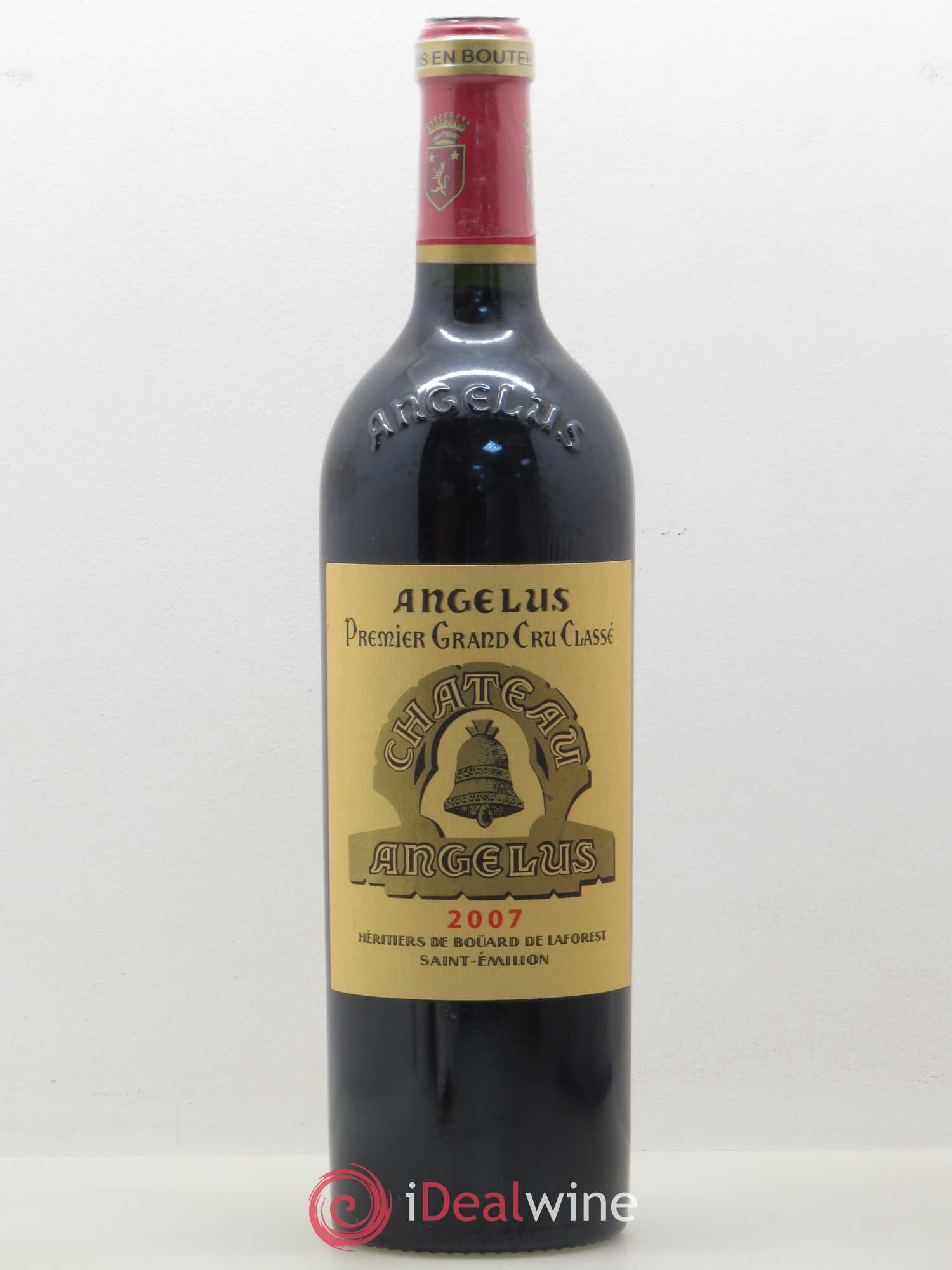 Château Angélus 1er Grand Cru Classé A 2007 - Lot de 1 bouteille - 0