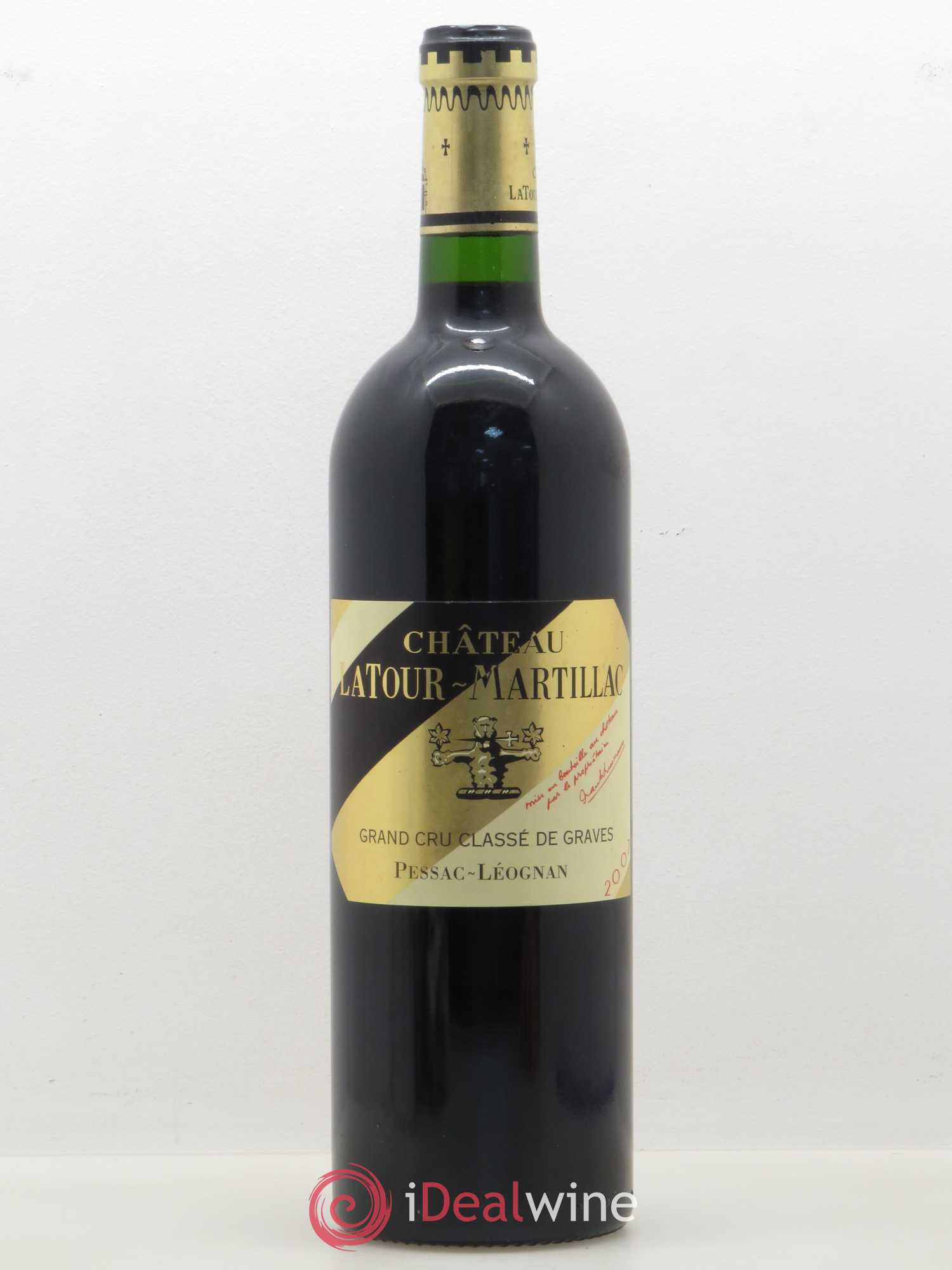 Château Latour-Martillac Cru Classé de Graves 2007 - Lot de 1 bouteille - 0
