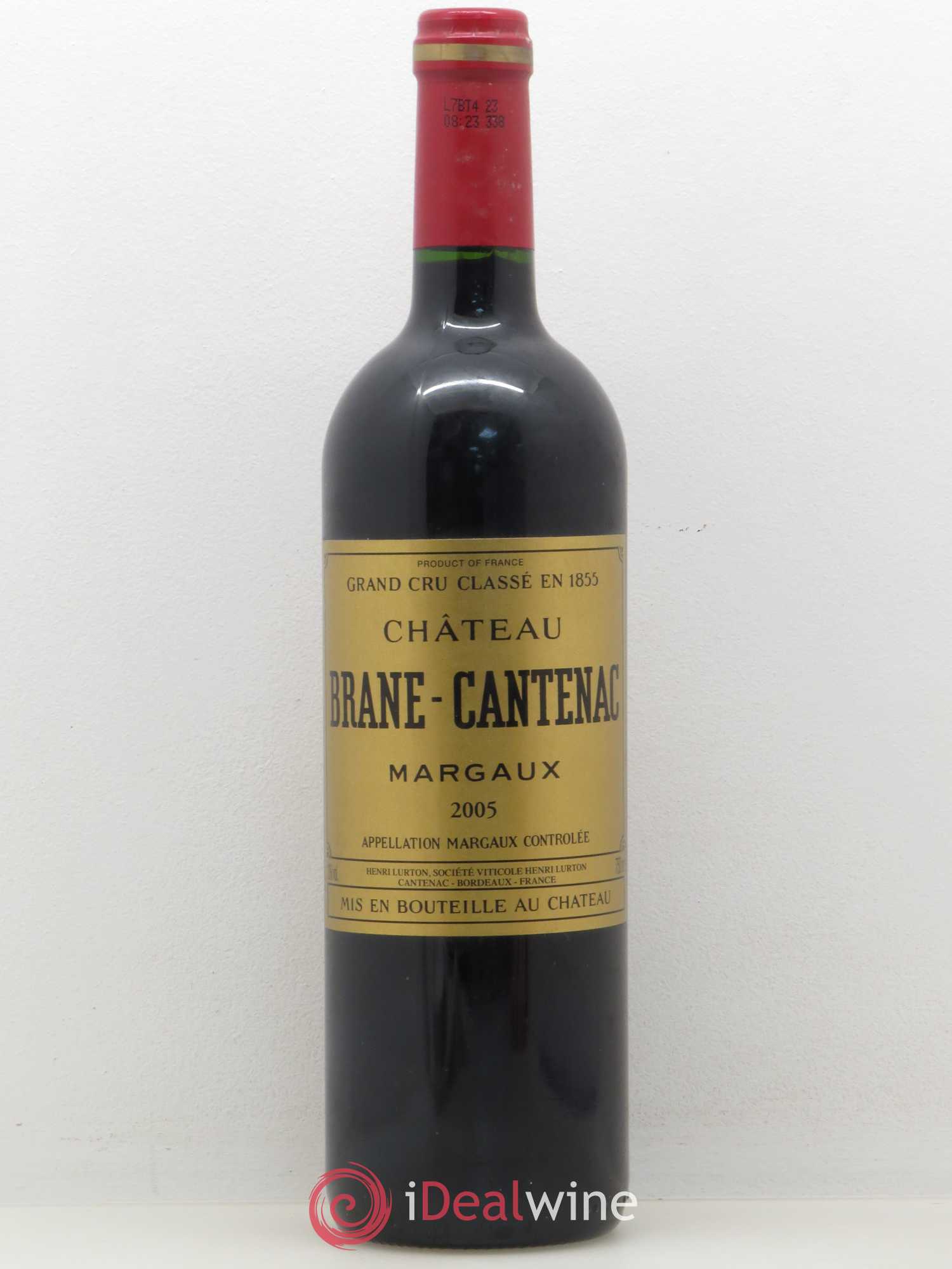 Château Brane Cantenac 2ème Grand Cru Classé 2005 - Lot de 1 bouteille - 0