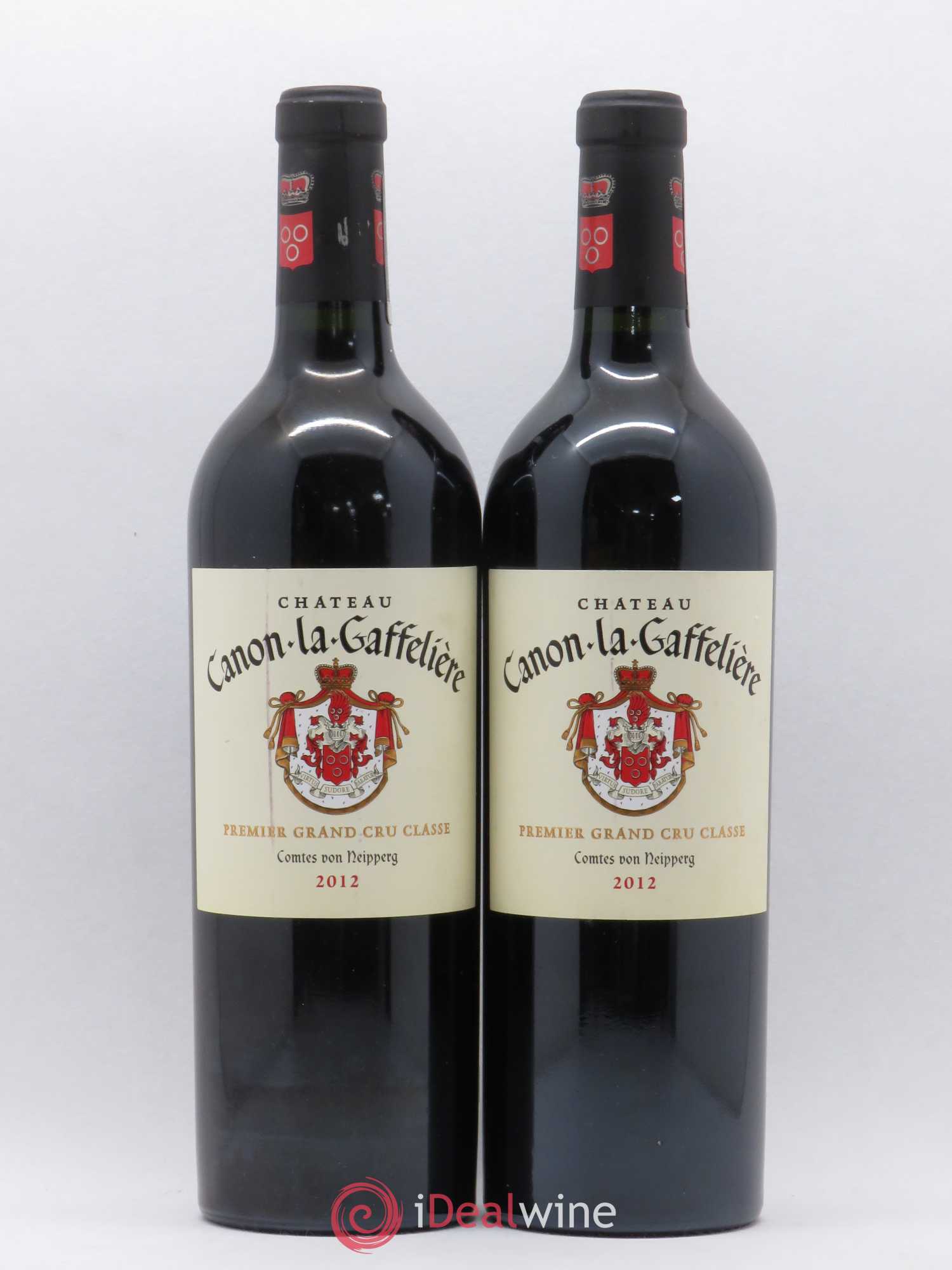 Château Canon la Gaffelière 1er Grand Cru Classé B 2012 - Lot de 2 bouteilles - 0