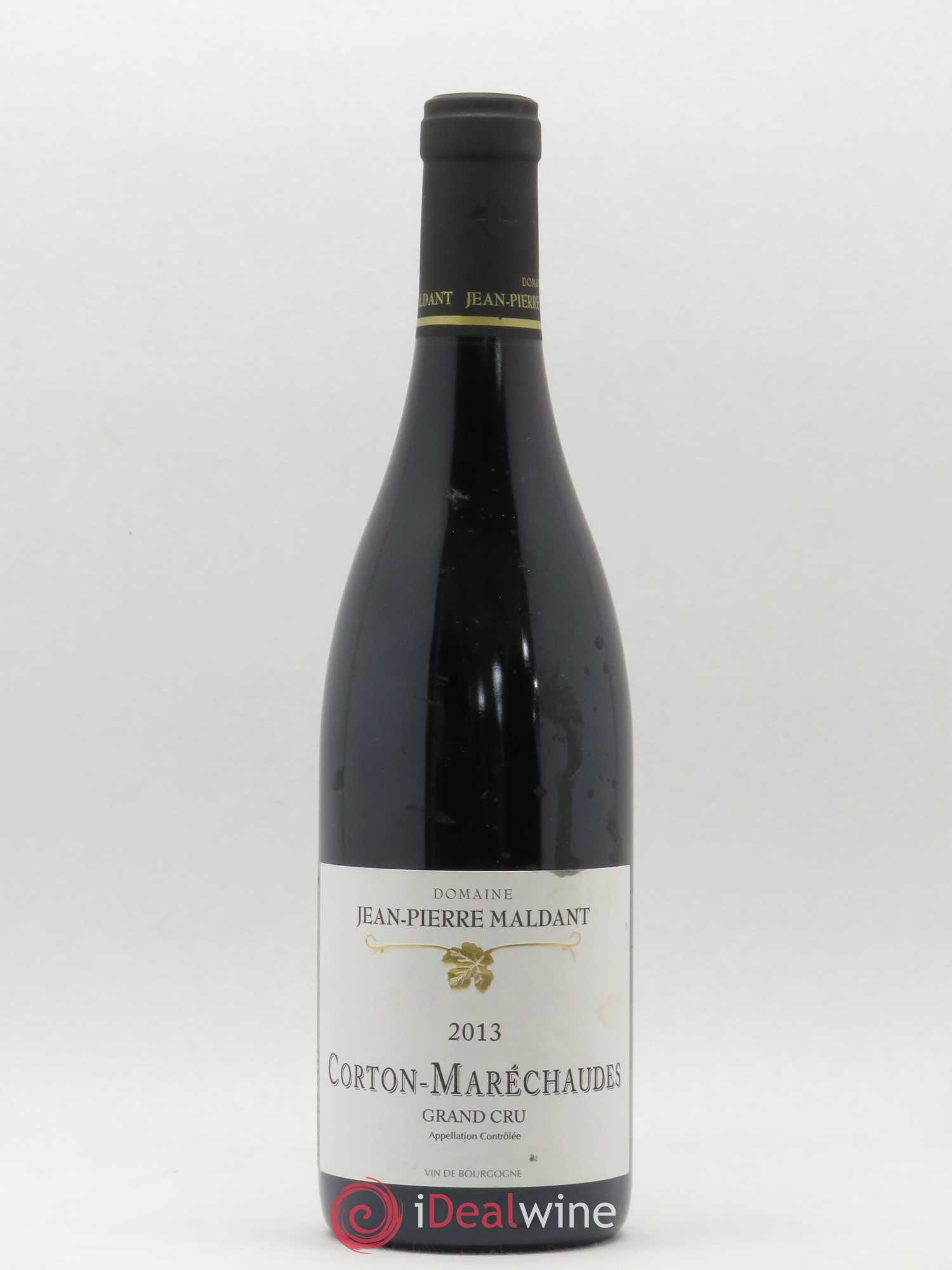 Corton Grand Cru Maréchaudes Domaine Jean-Pierre Maldant 2013 - Lot de 1 bouteille - 0