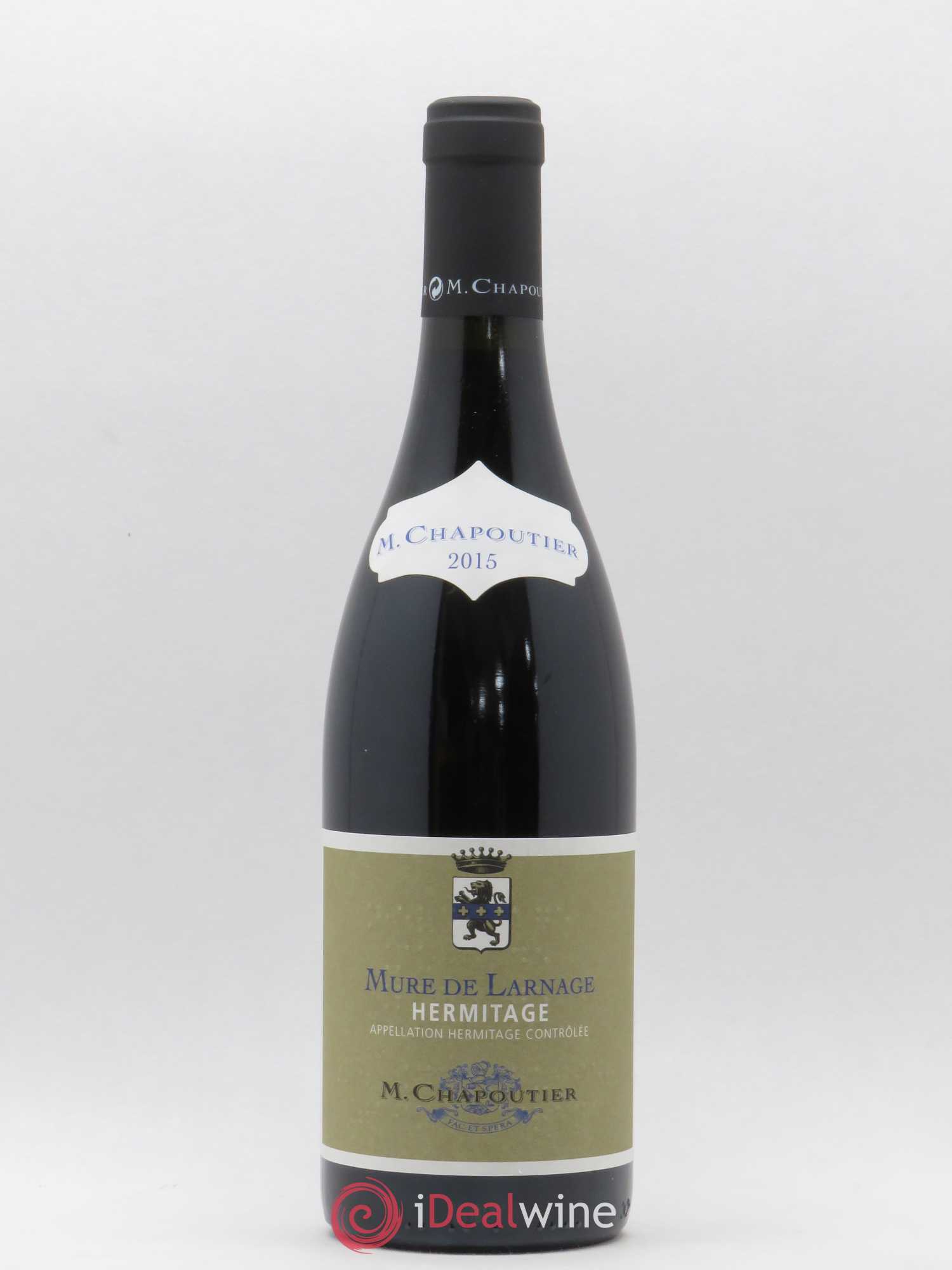 Hermitage Mûre de Larnage Chapoutier 2015 - Posten von 1 Flasche - 0