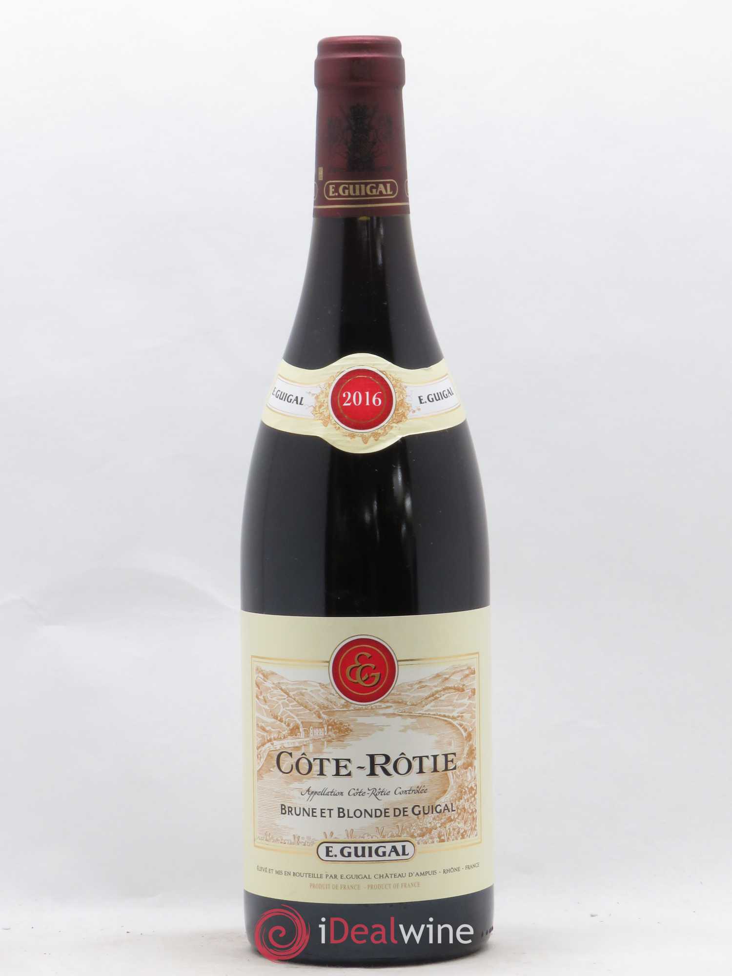 Côte-Rôtie Côtes Brune et Blonde Guigal 2016 - Lot de 1 bouteille - 0