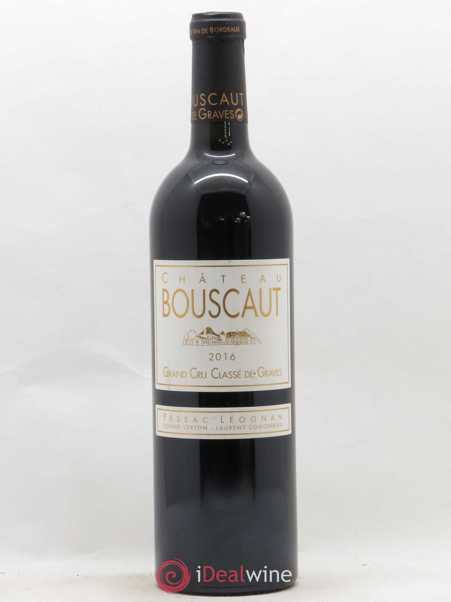 Château Bouscaut Cru Classé de Graves 2016 - Lot de 1 bouteille - 0
