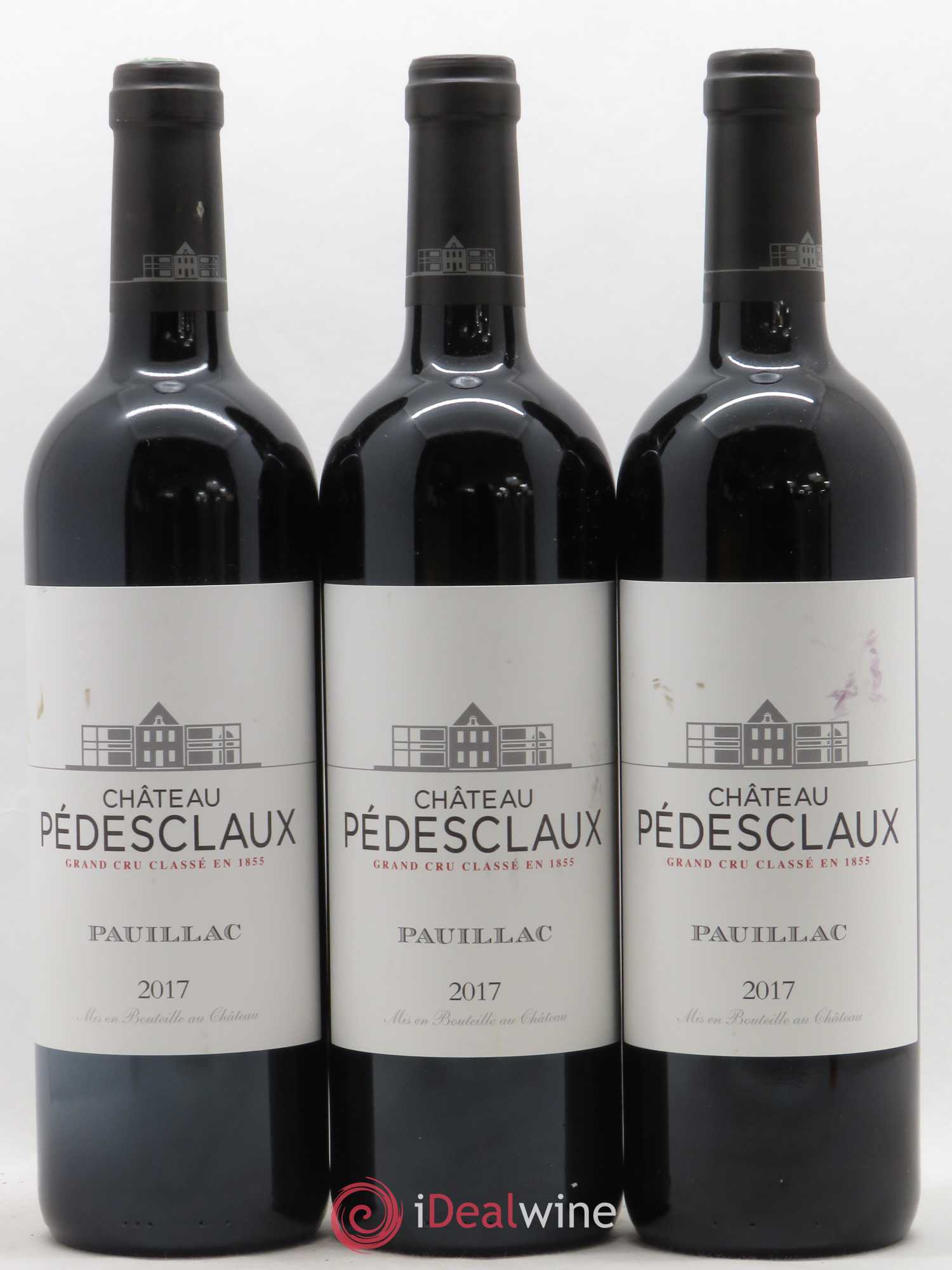 Château Pedesclaux 5ème Grand Cru Classé 2017 - Lot de 3 bouteilles - 0