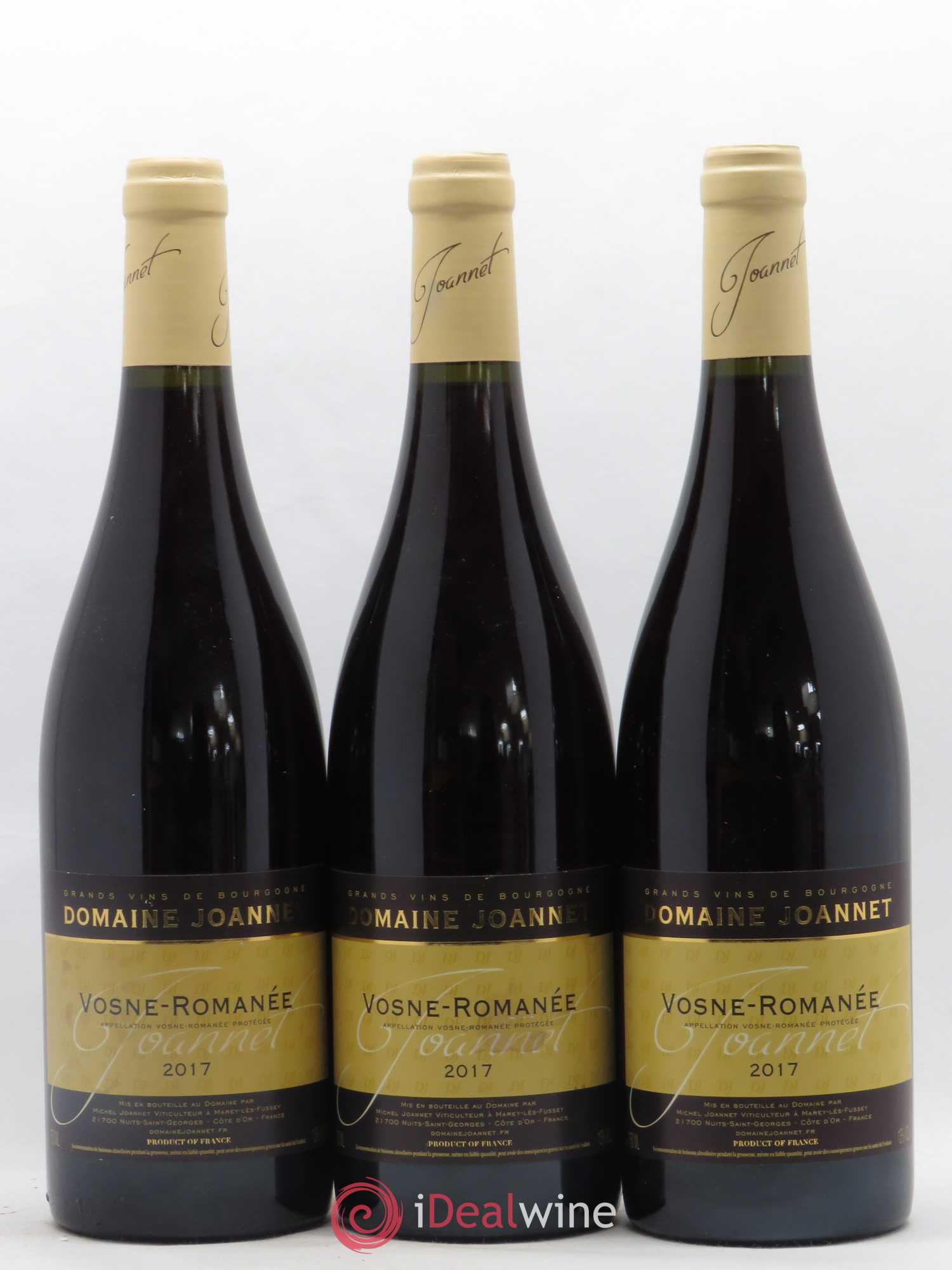 Vosne-Romanée Domaine Joannet 2017 - Posten von 3 Flaschen - 0
