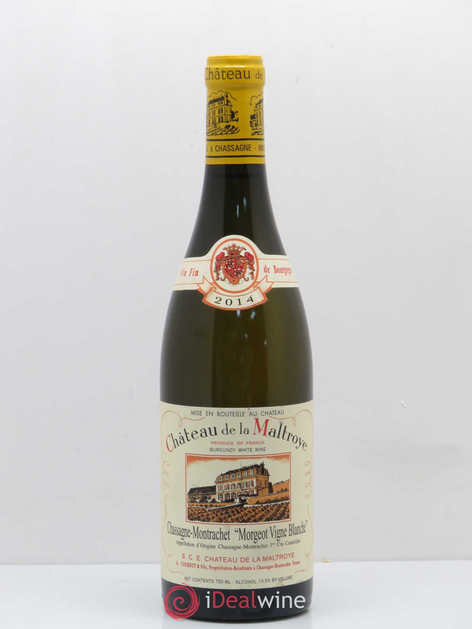 Chassagne-Montrachet 1er Cru Morgeot Vigne Blanche Château de la Maltroye 2014 - Lot de 1 bouteille - 0