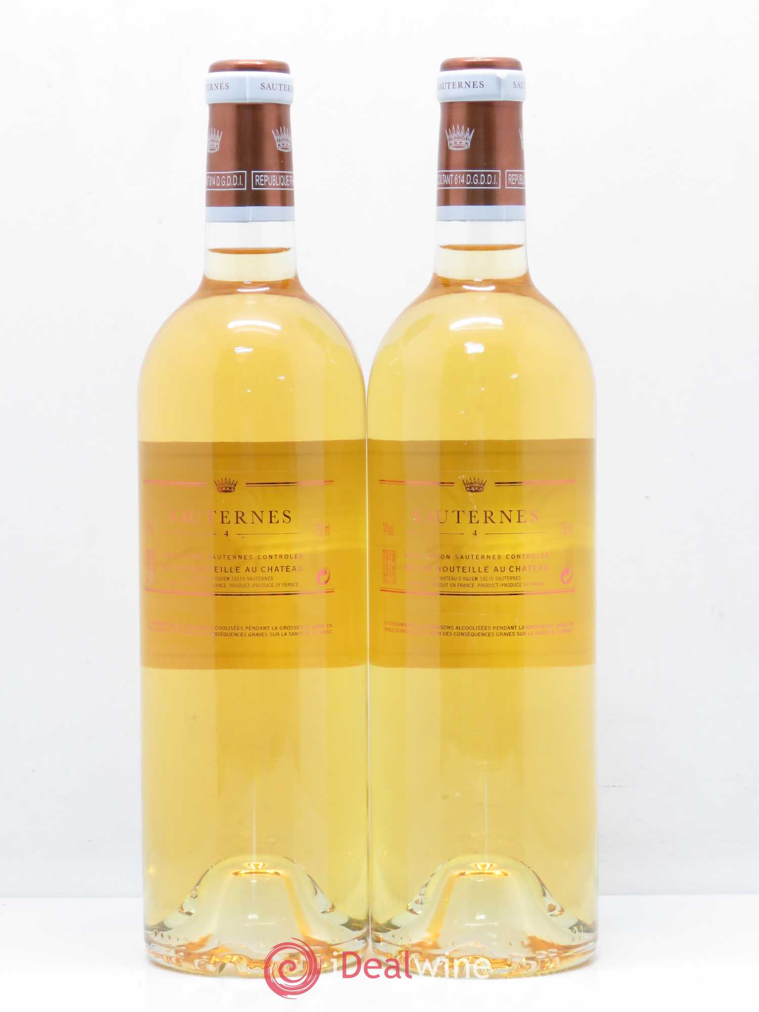 Sauternes Numéro 4 Yquem - Lotto di 2 bottiglie - 1