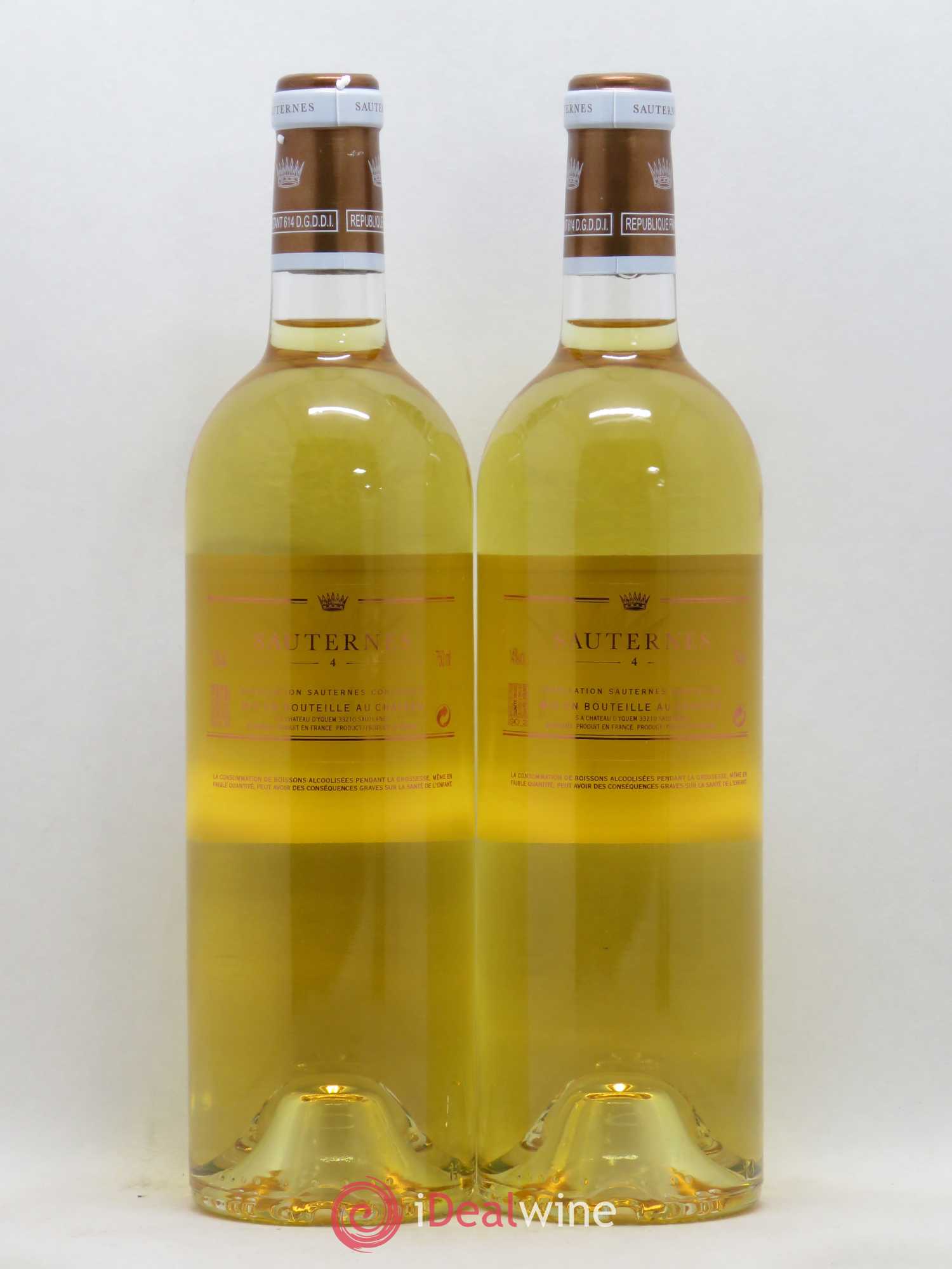 Sauternes Cuvée n°4 (sans prix de réserve) - Lotto di 2 bottiglie - 1