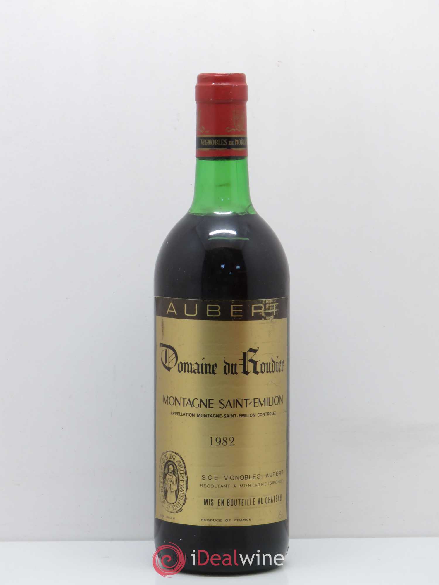 Montagne Saint-Émilion Domaine du Roudier 1982 - Lot de 1 bouteille - 0