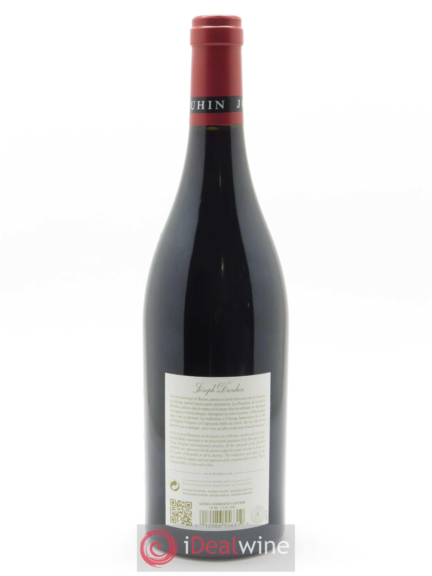Gevrey-Chambertin 1er Cru Les Cazetiers Joseph Drouhin 2018 - Lot de 1 bouteille - 1