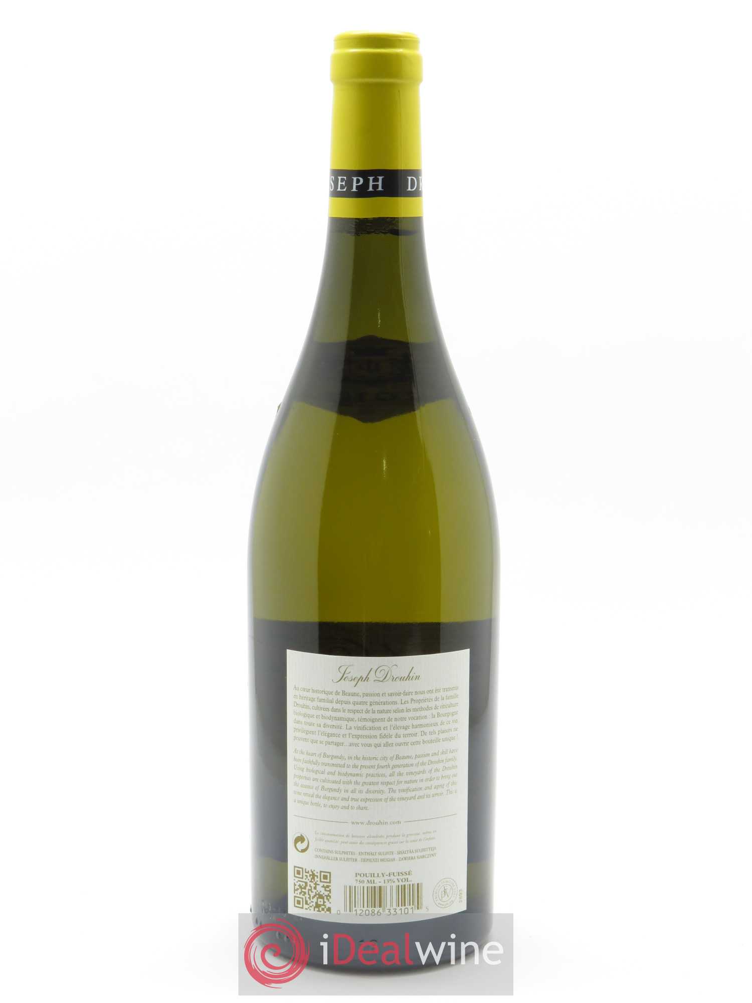 Pouilly-Fuissé Joseph Drouhin 2019 - Lot de 1 bouteille - 1
